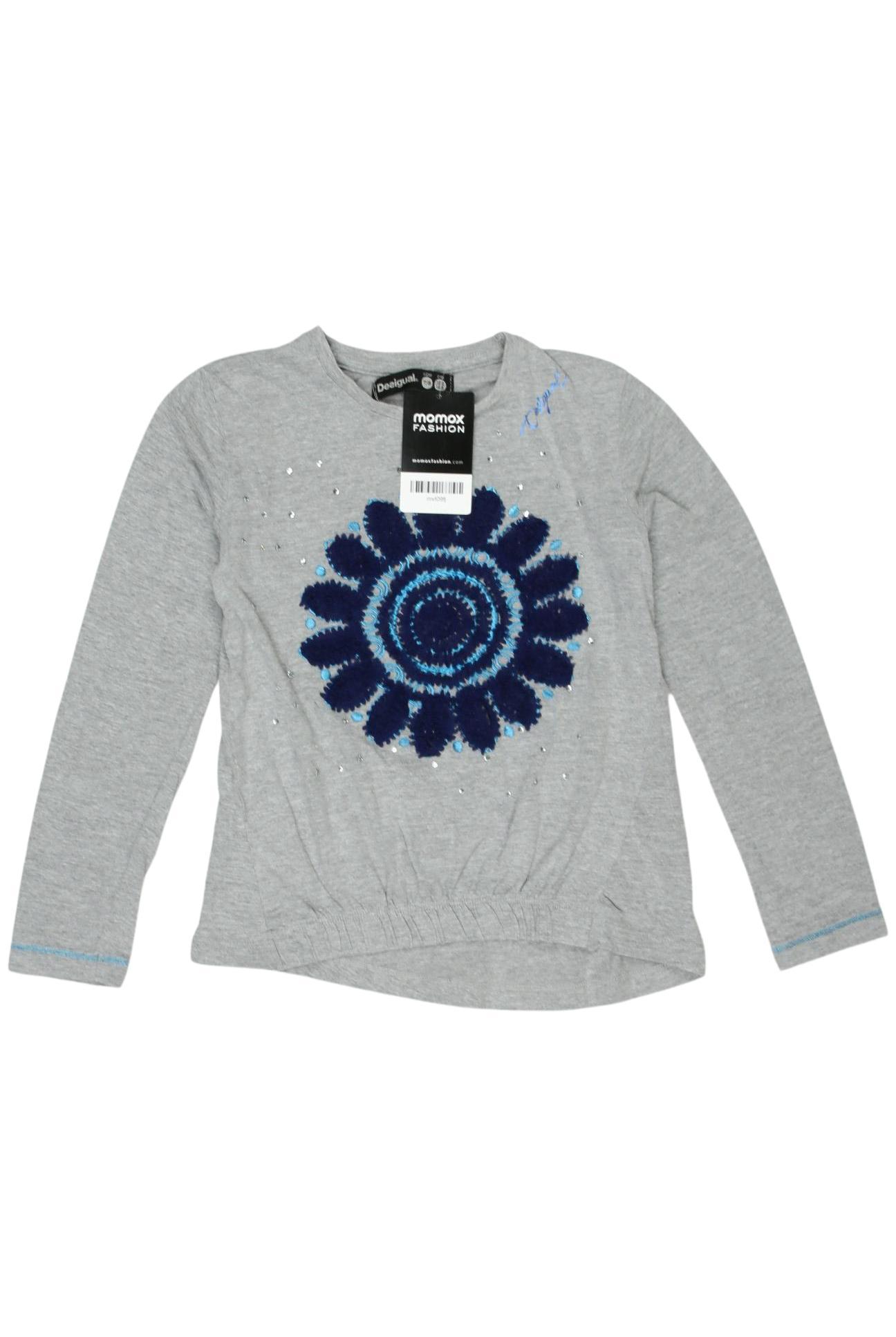

Desigual Damen Langarmshirt, grau, Gr. 122/128