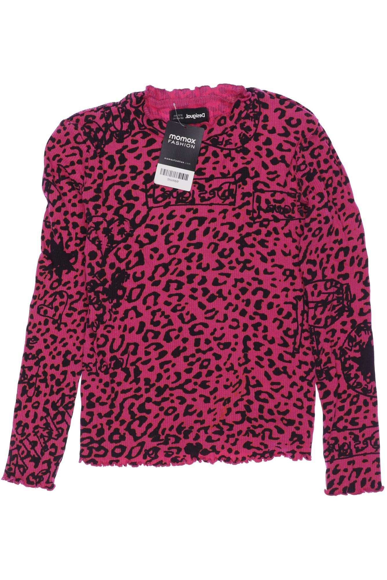 

Desigual Damen Langarmshirt, pink, Gr. 146