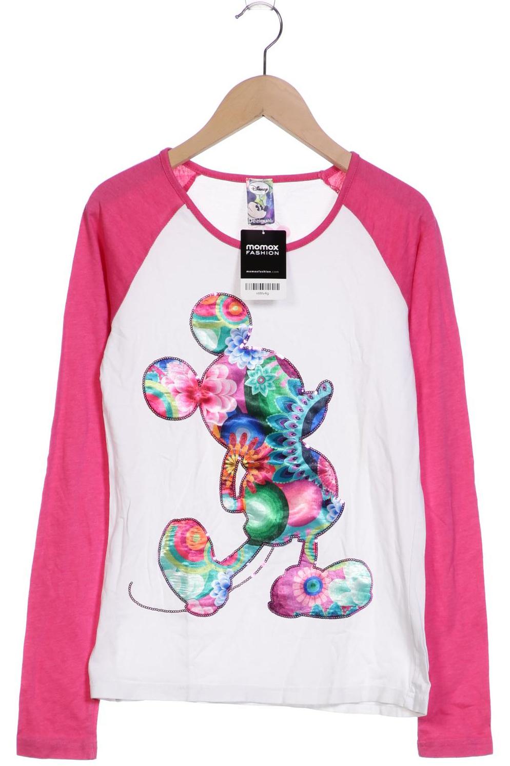 

Desigual Damen Langarmshirt, weiß, Gr. 164
