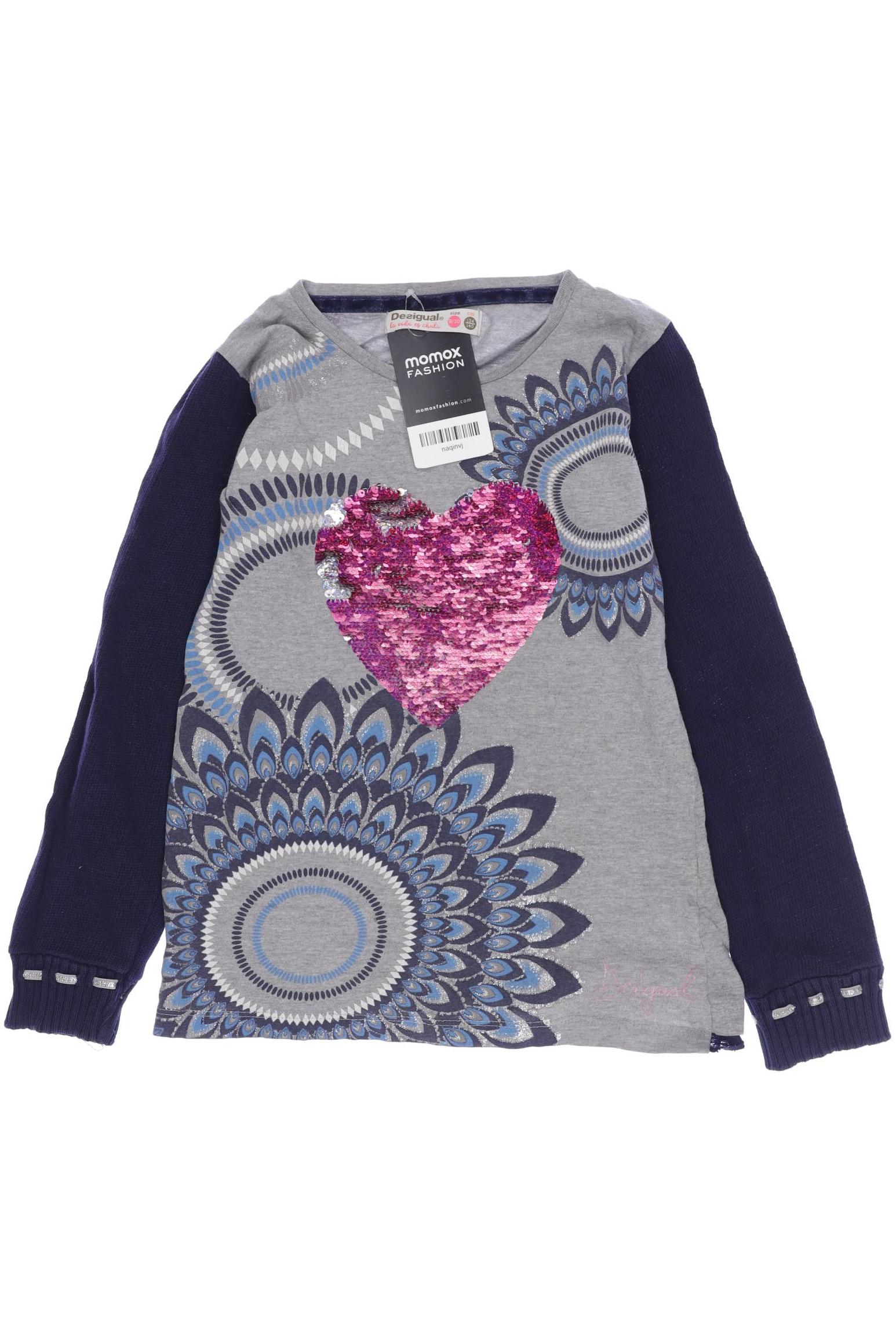

Desigual Mädchen Langarmshirt, grau
