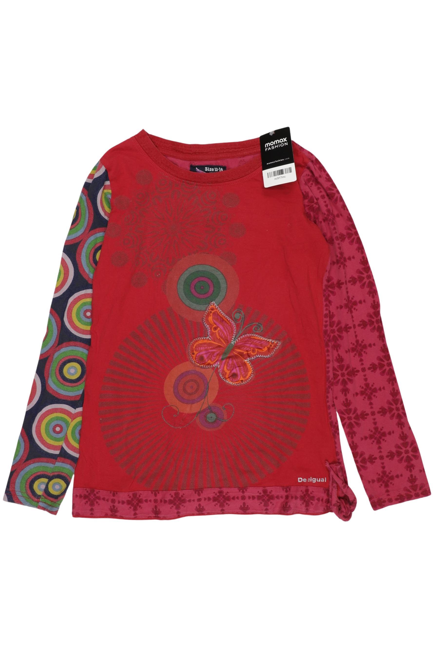 

Desigual Damen Langarmshirt, rot, Gr. 164