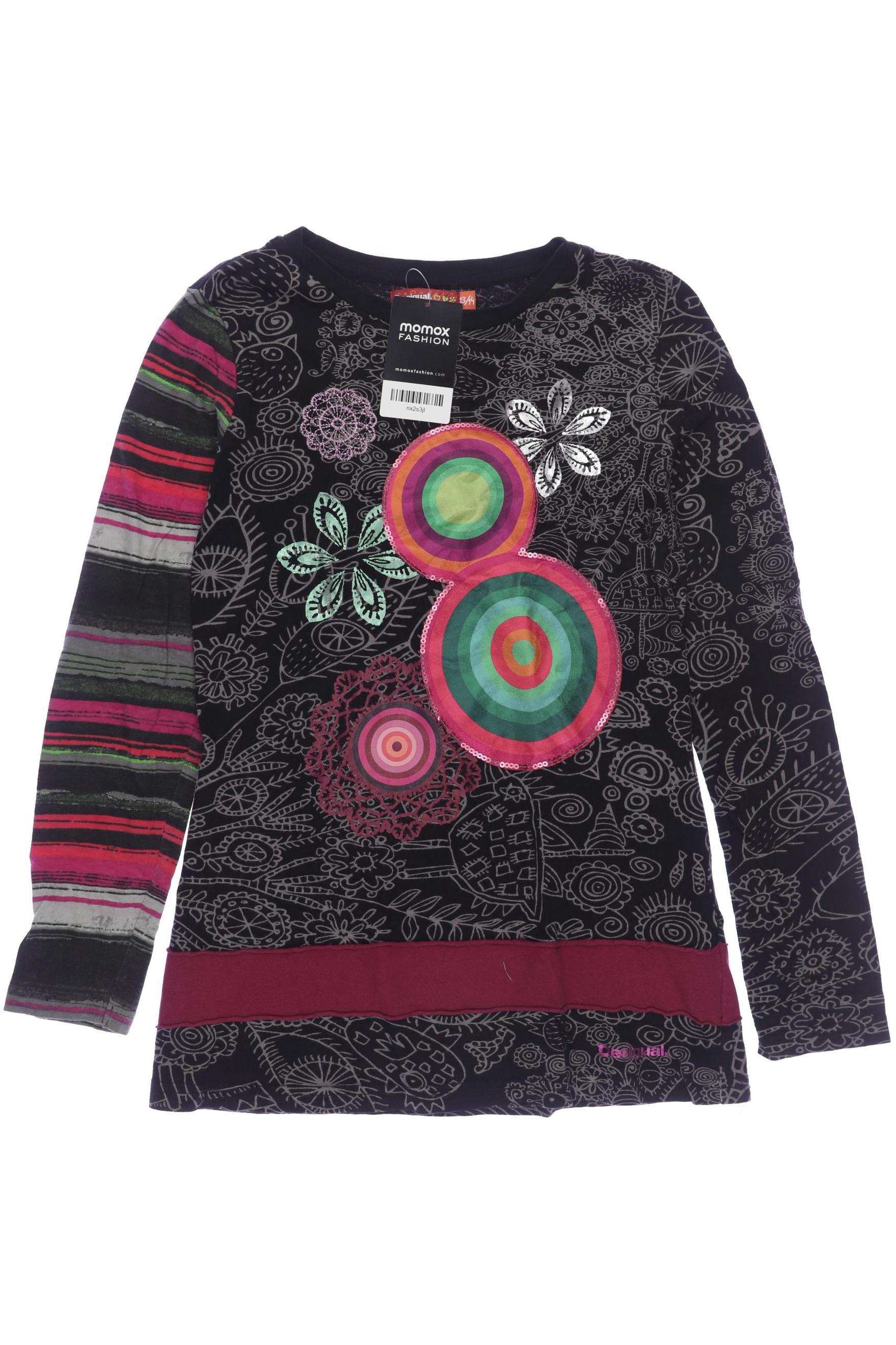 

Desigual Mädchen Langarmshirt, schwarz