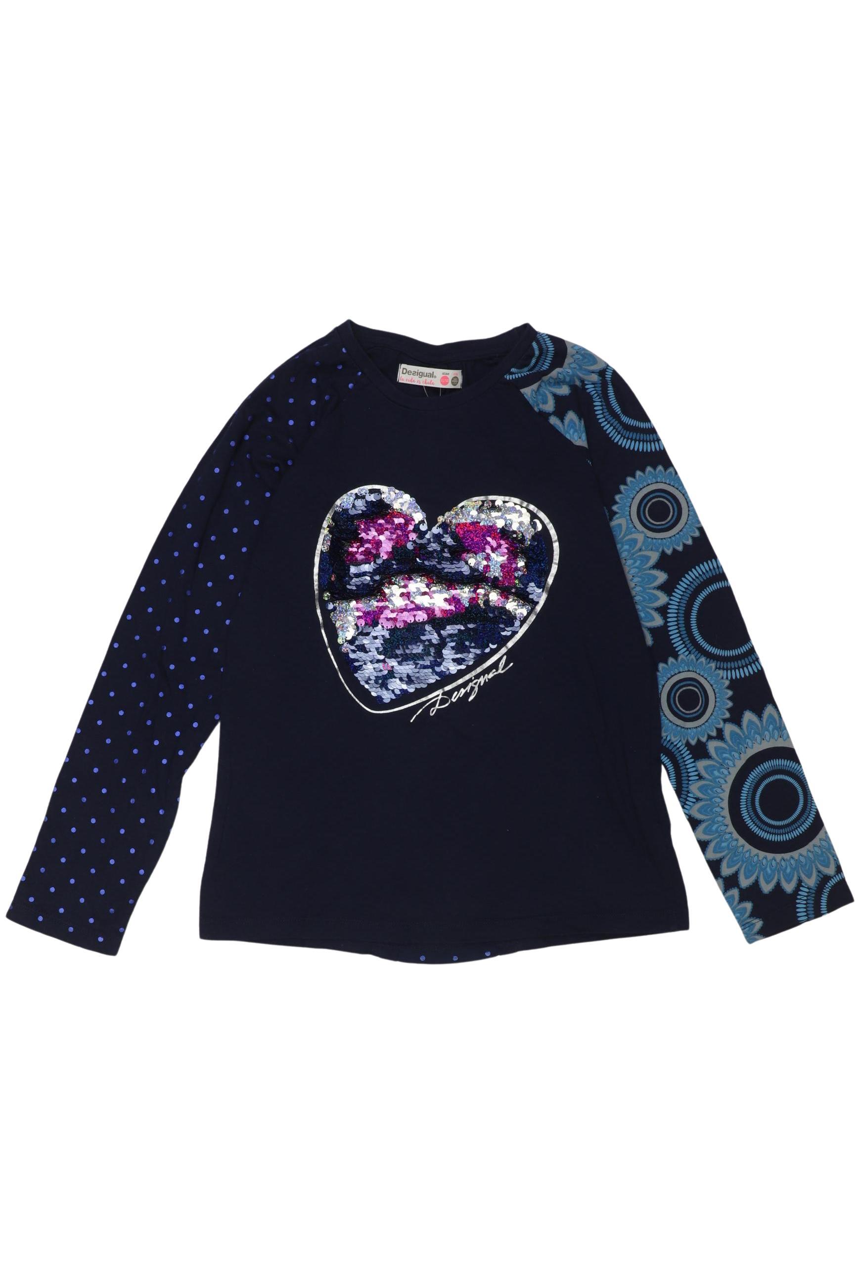 

Desigual Mädchen Langarmshirt, marineblau, Gr. 146/152