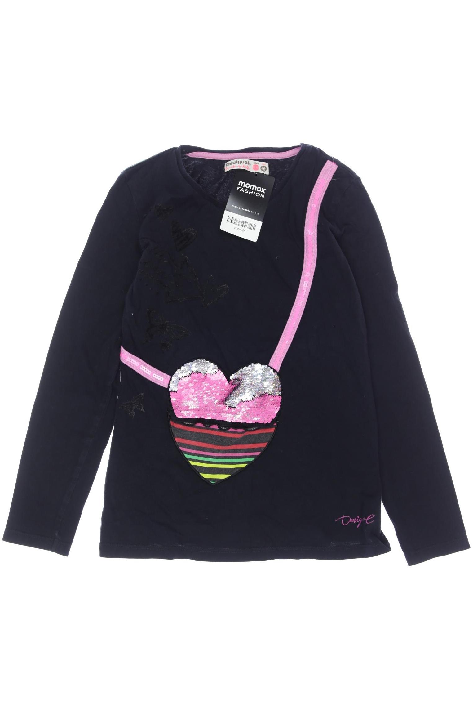 

Desigual Damen Langarmshirt, schwarz, Gr. 134/140