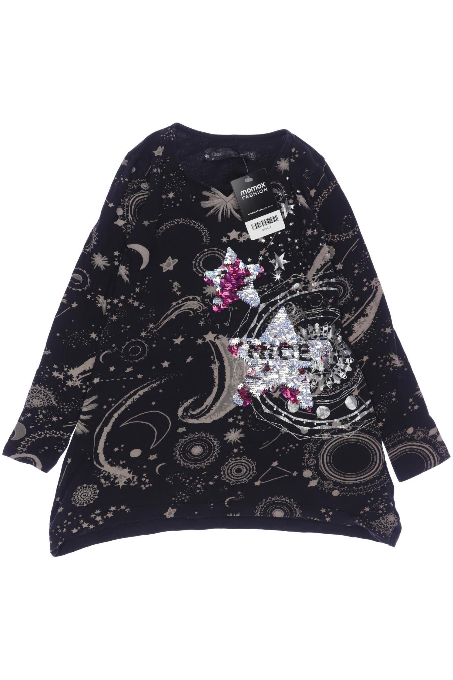 

Desigual Damen Langarmshirt, schwarz, Gr. 122/128