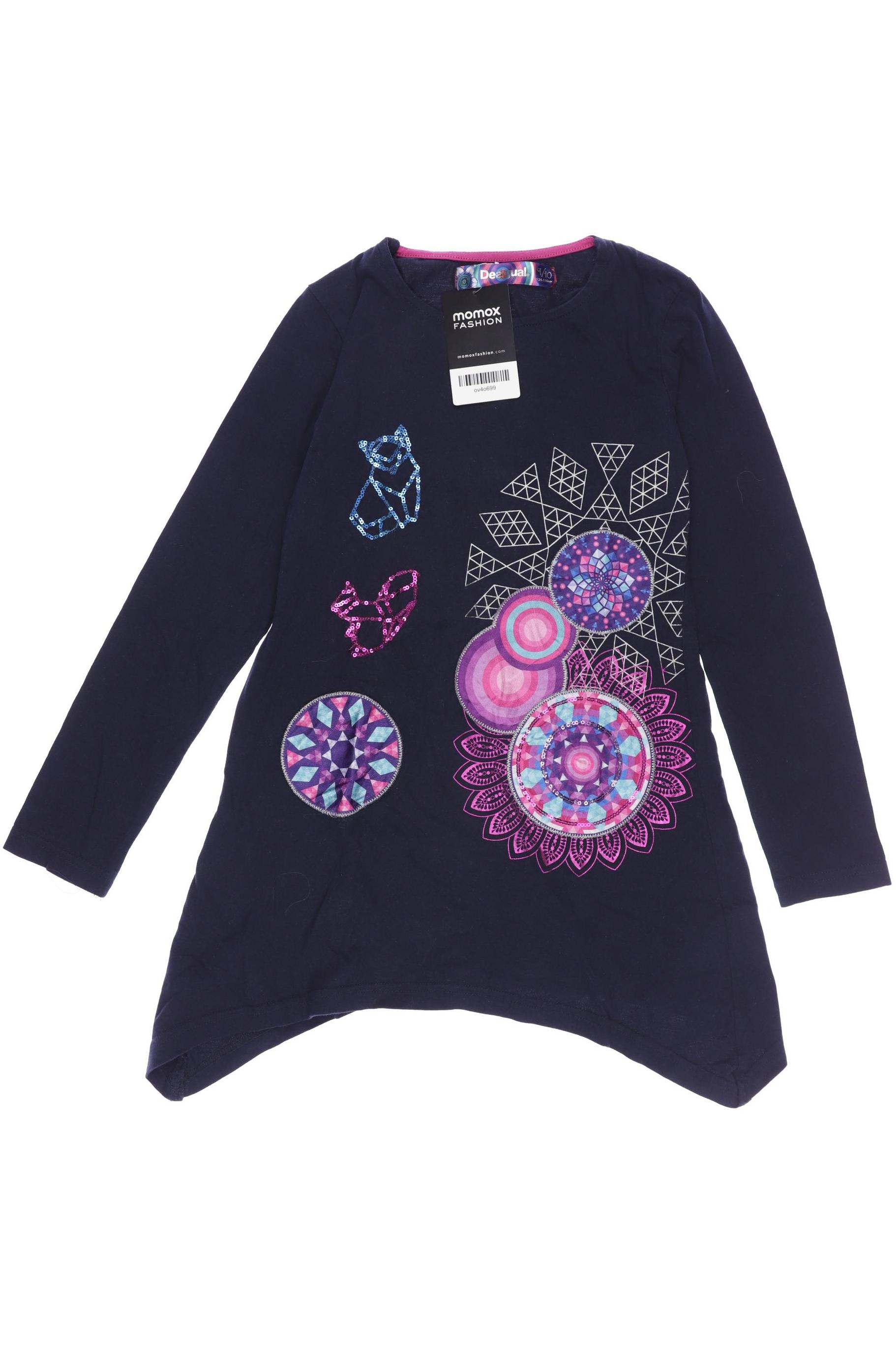 

Desigual Mädchen Langarmshirt, marineblau