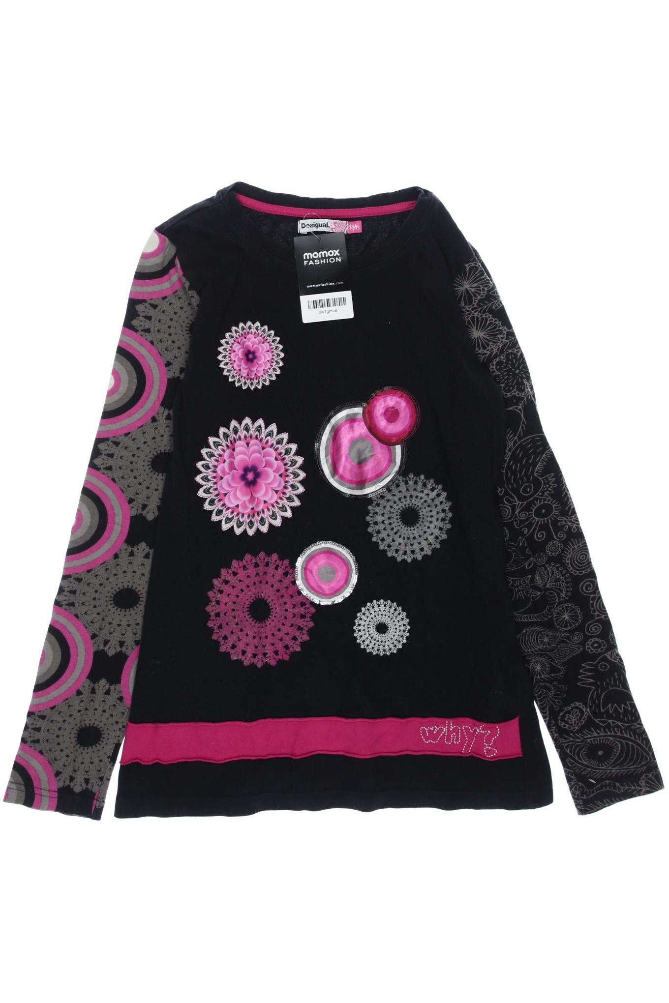 

Desigual Damen Langarmshirt, schwarz, Gr. 164