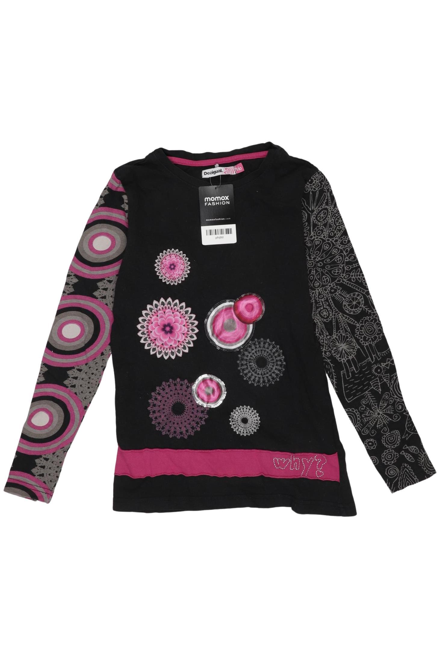 

Desigual Mädchen Langarmshirt, schwarz, Gr. 140