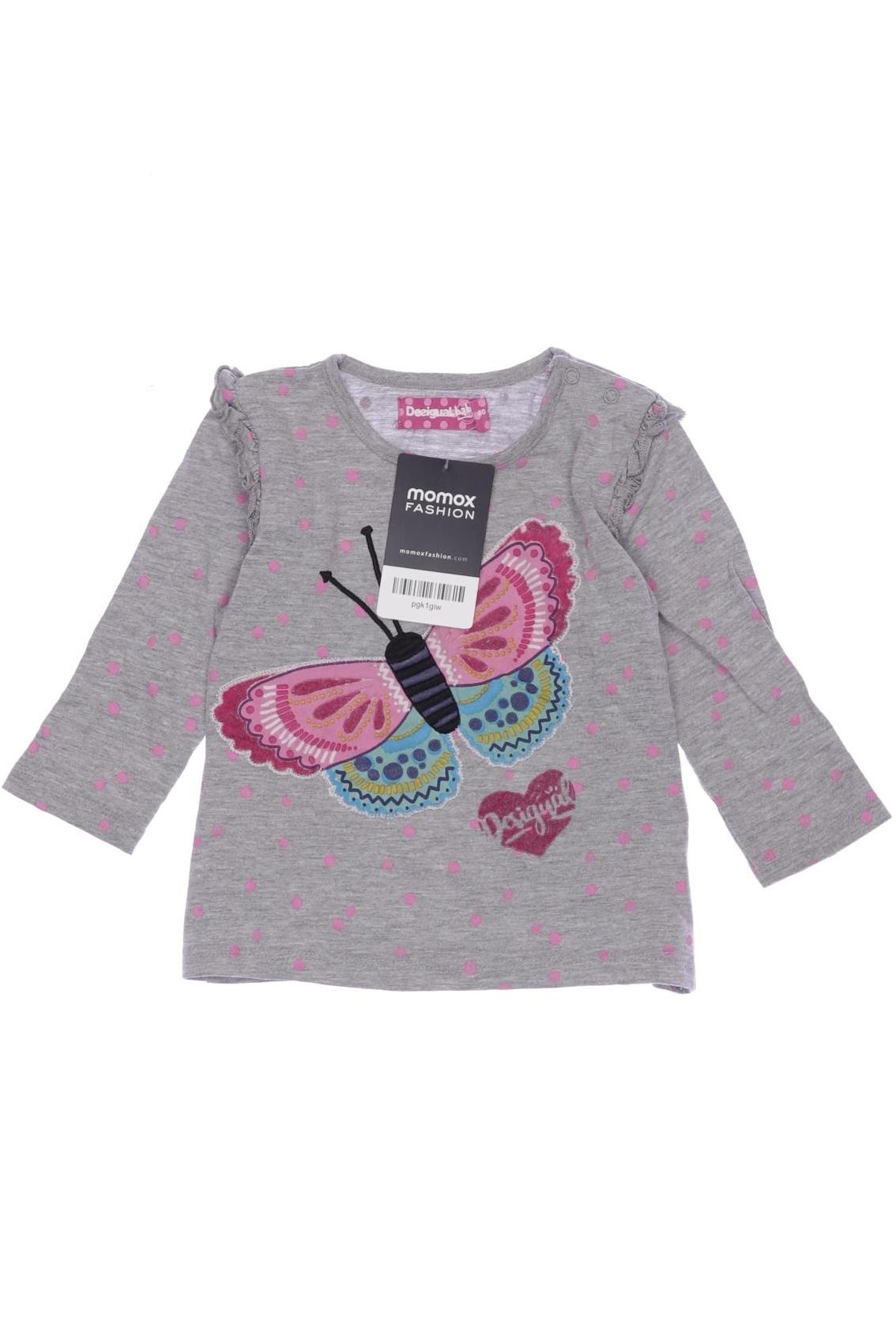 

Desigual Damen Langarmshirt, grau, Gr. 80