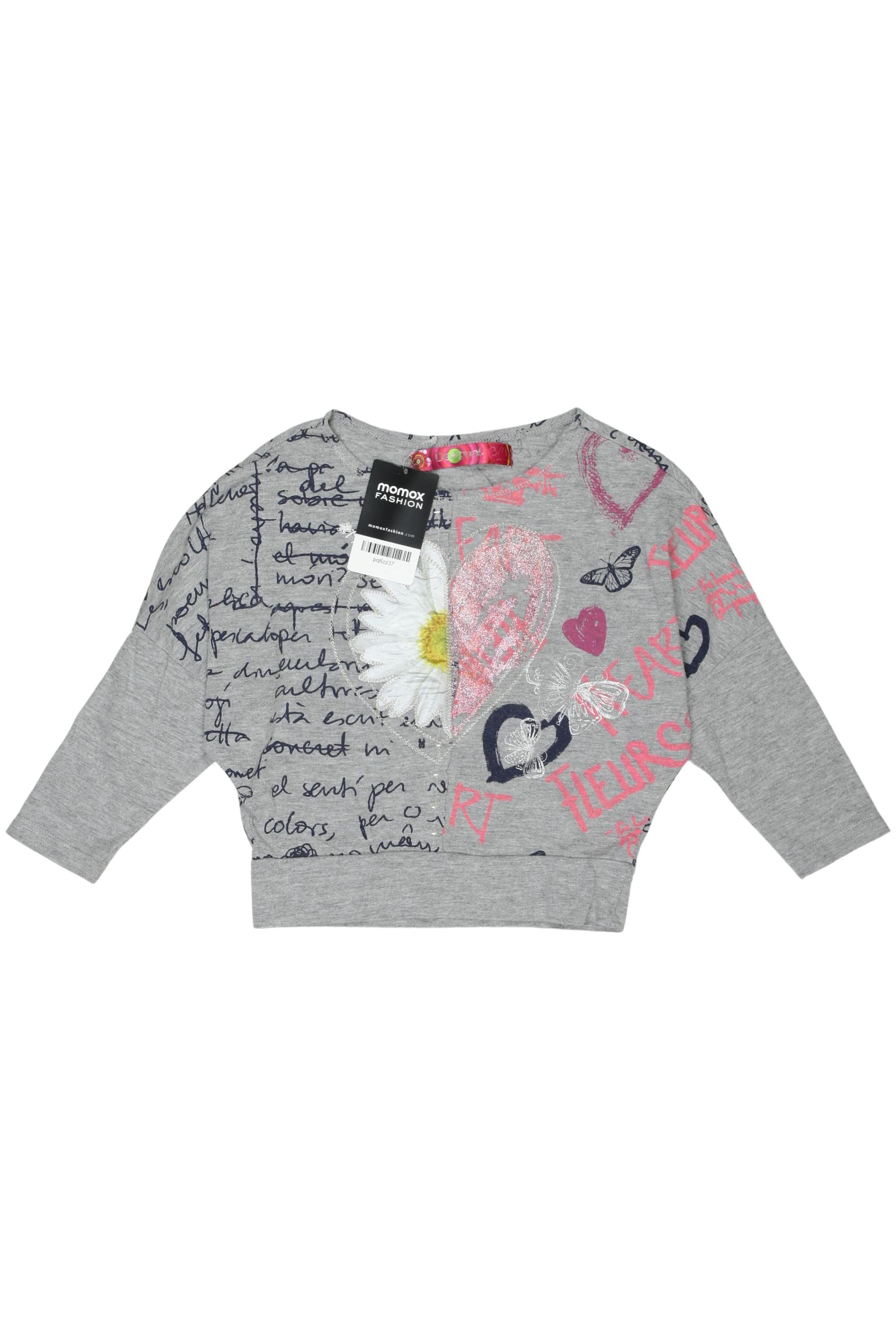 

Desigual Damen Langarmshirt, grau, Gr. 104