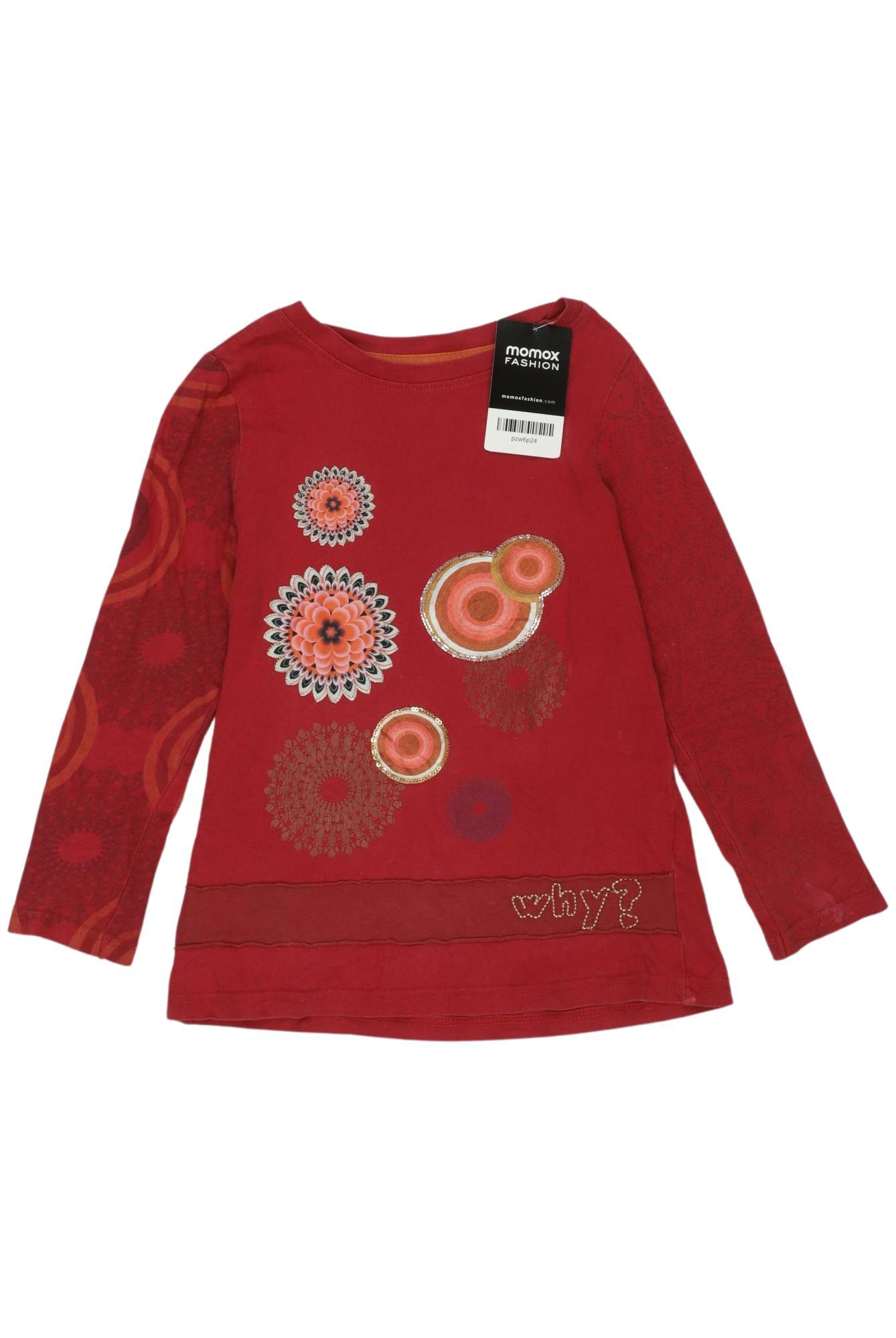 

Desigual Damen Langarmshirt, rot, Gr. 116