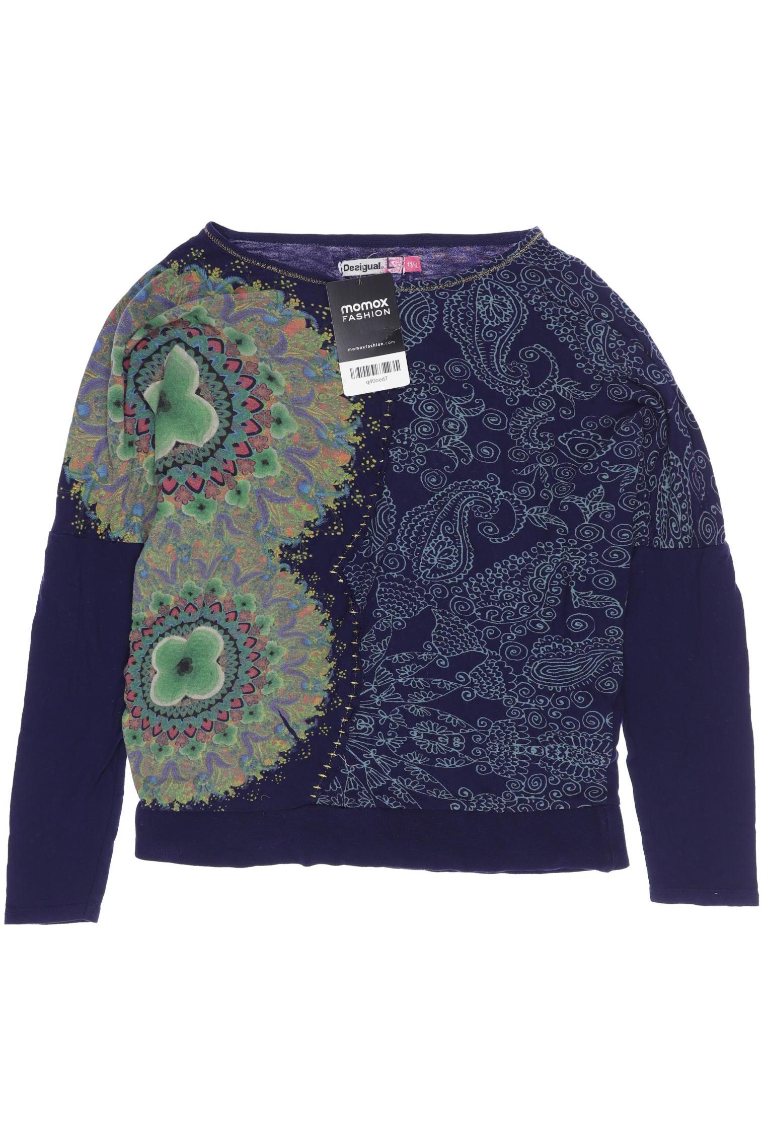 

Desigual Mädchen Langarmshirt, marineblau