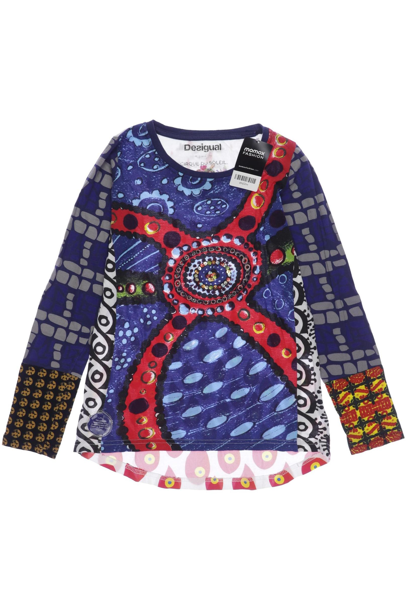 

Desigual Mädchen Langarmshirt, marineblau