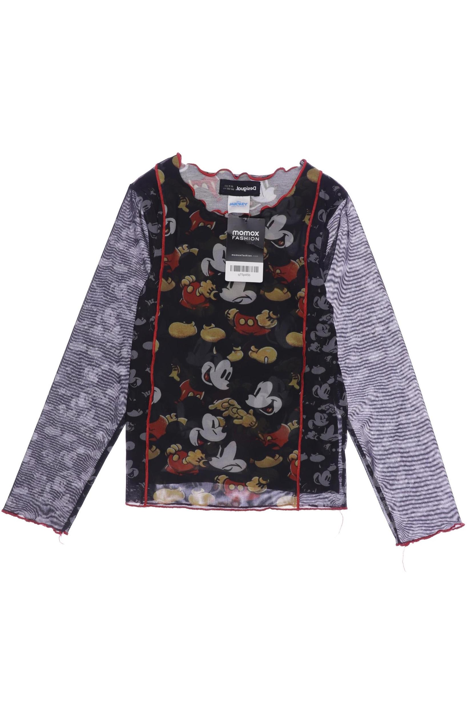 

Desigual Damen Langarmshirt, schwarz, Gr. 134/140