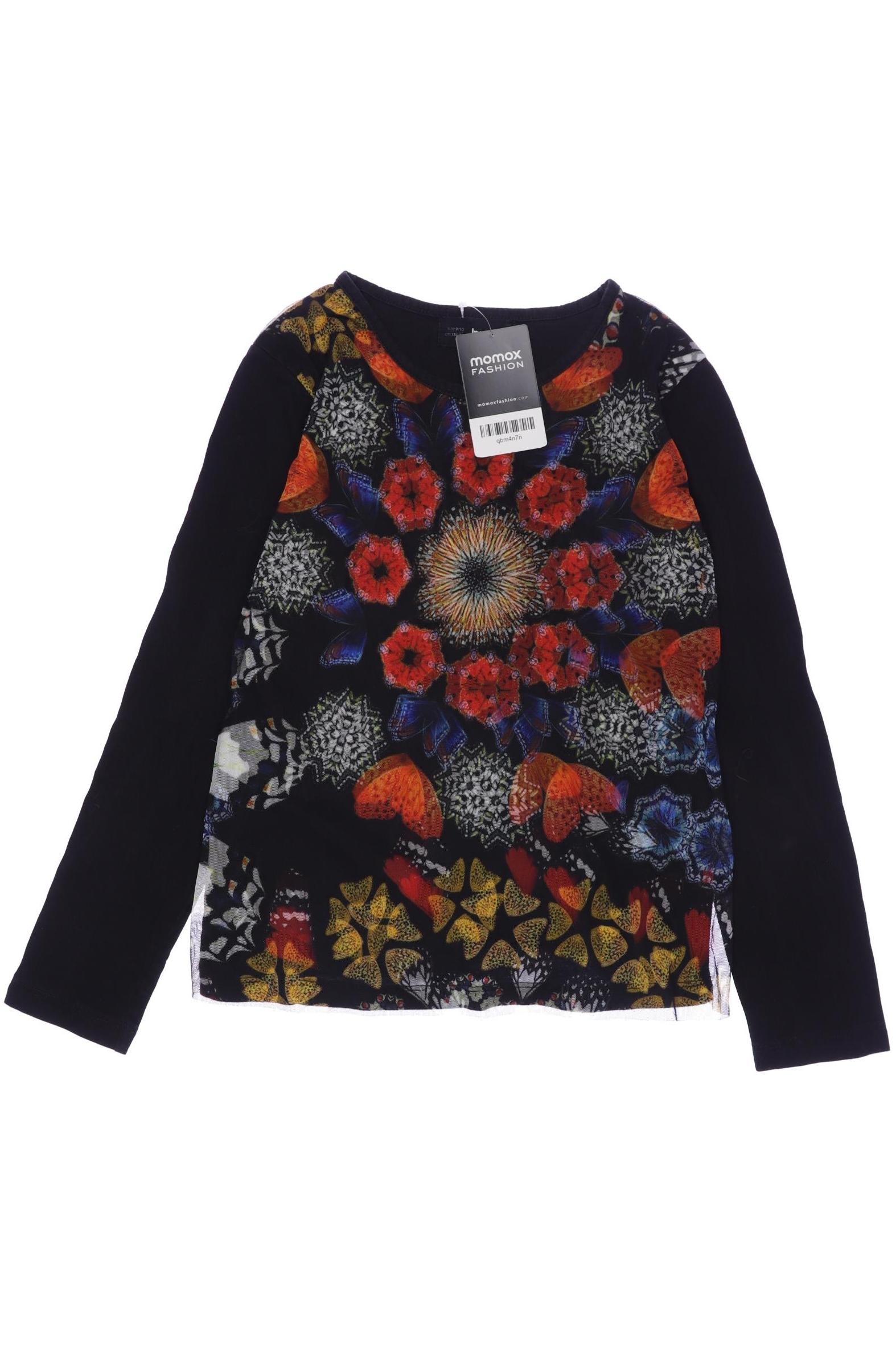 

Desigual Damen Langarmshirt, schwarz, Gr. 134/140