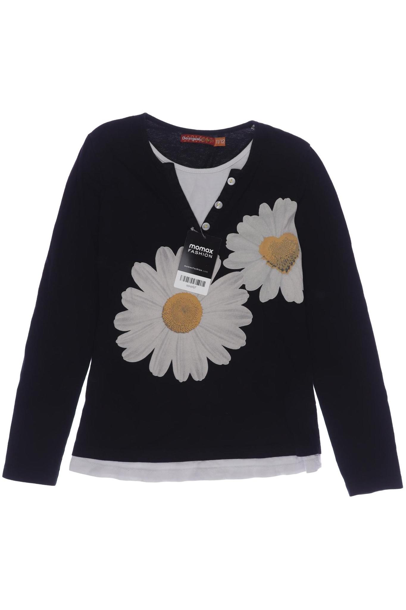 

Desigual Mädchen Langarmshirt, schwarz