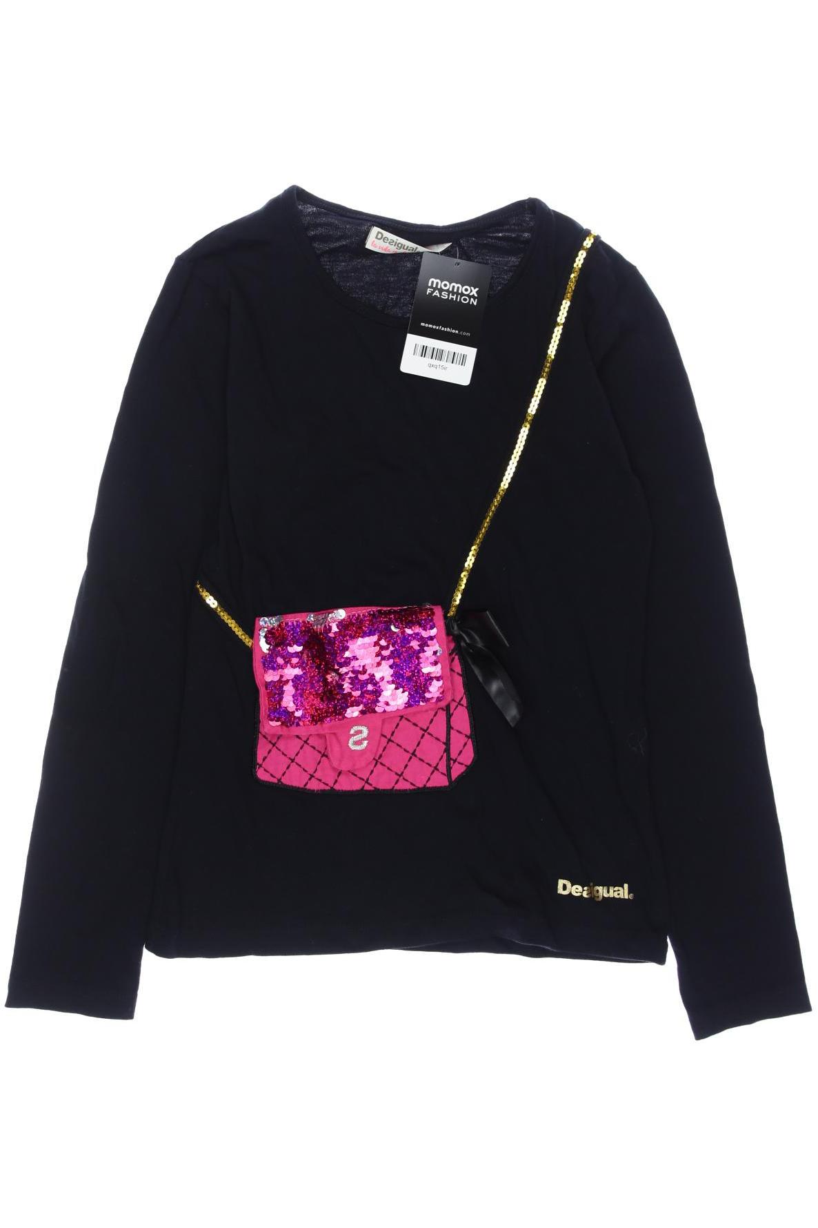 

Desigual Damen Langarmshirt, schwarz, Gr. 146/152