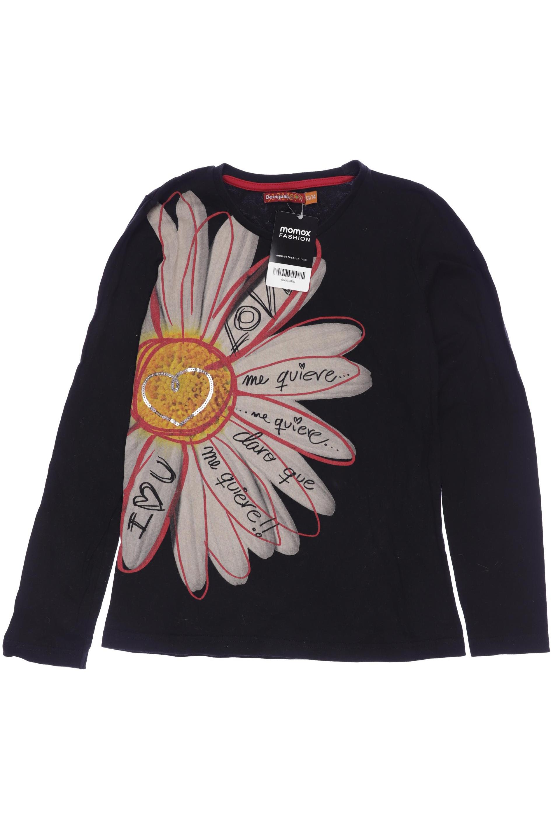 

Desigual Damen Langarmshirt, schwarz, Gr. 164
