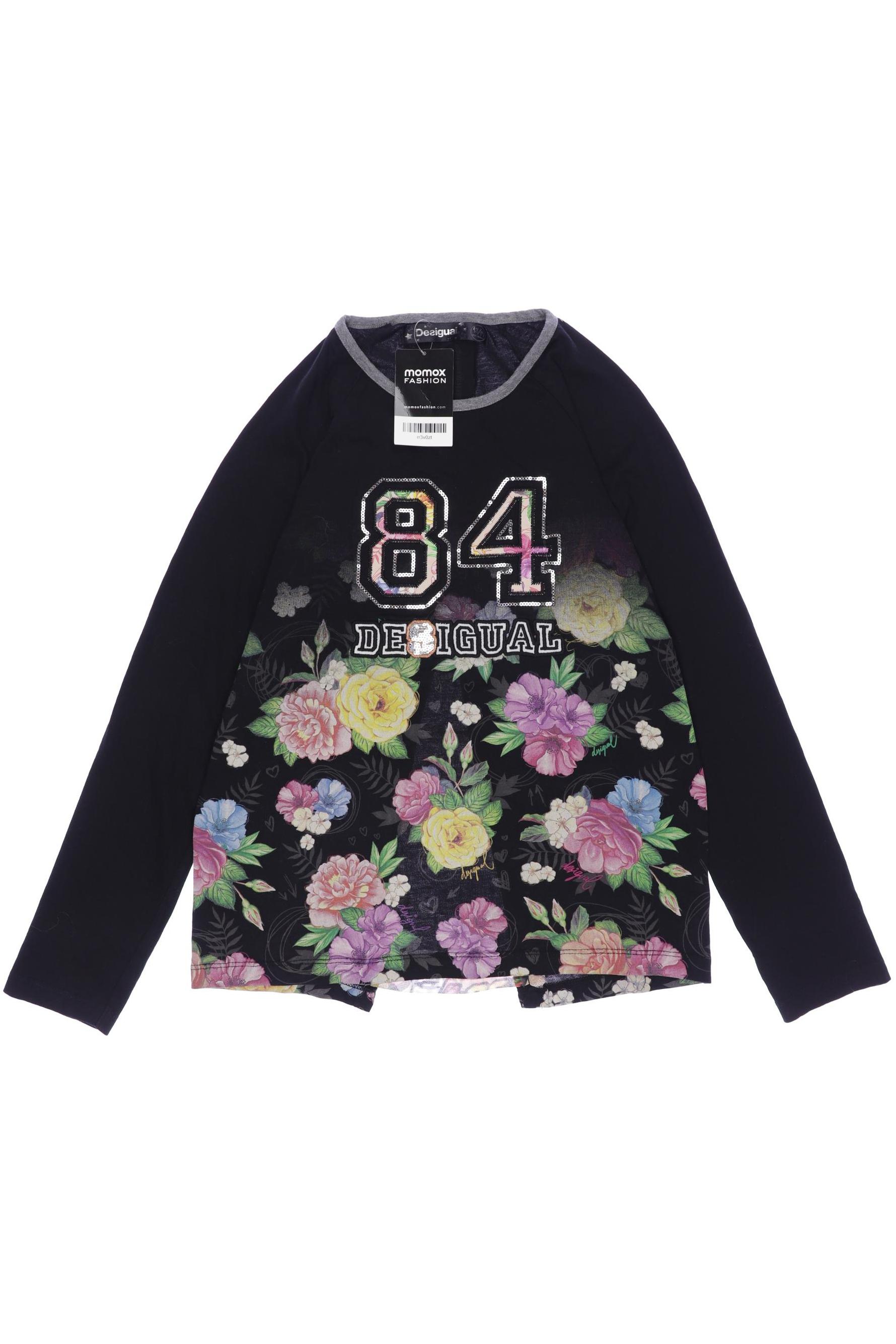

Desigual Damen Langarmshirt, schwarz, Gr. 164
