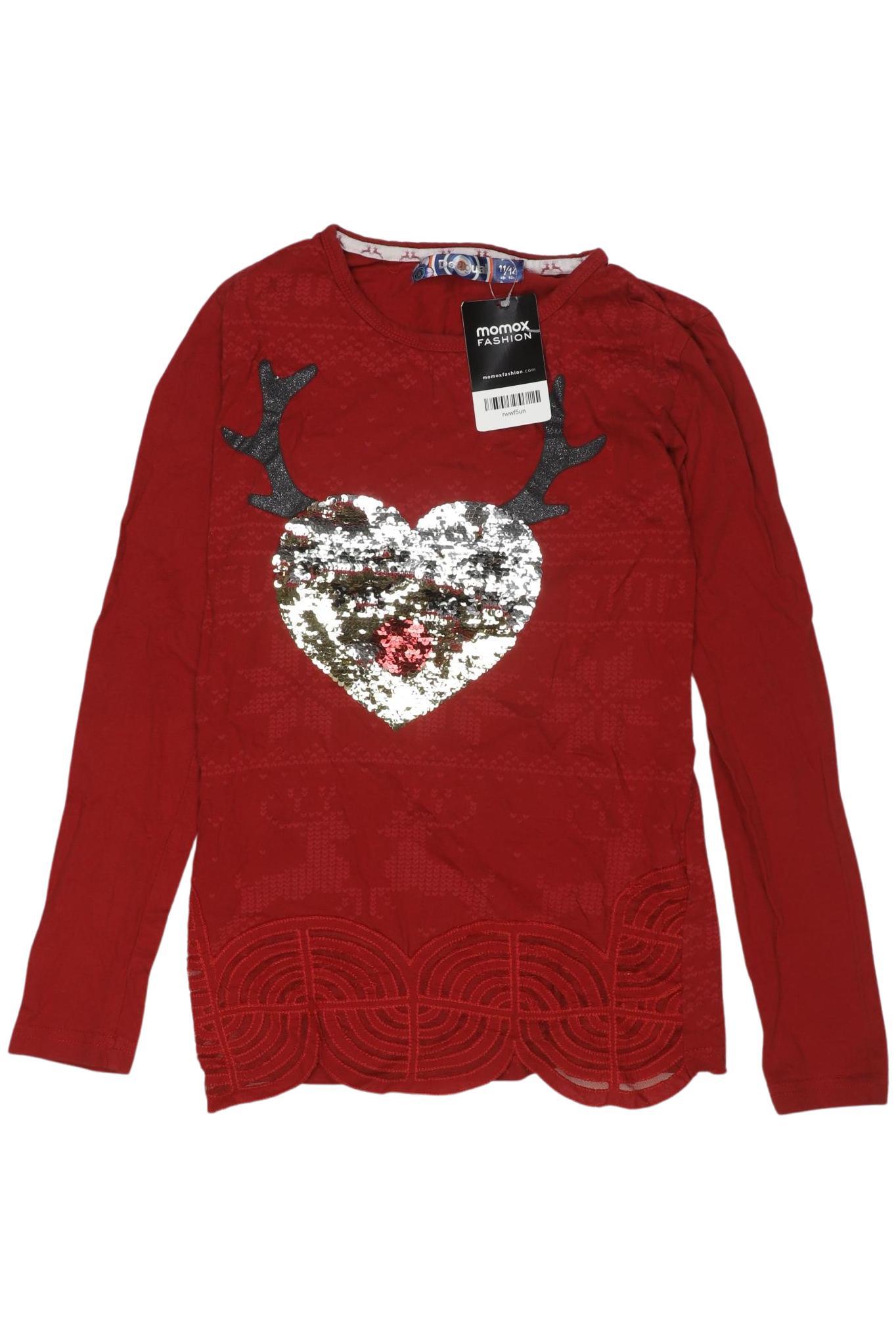 

Desigual Mädchen Langarmshirt, rot, Gr. 152