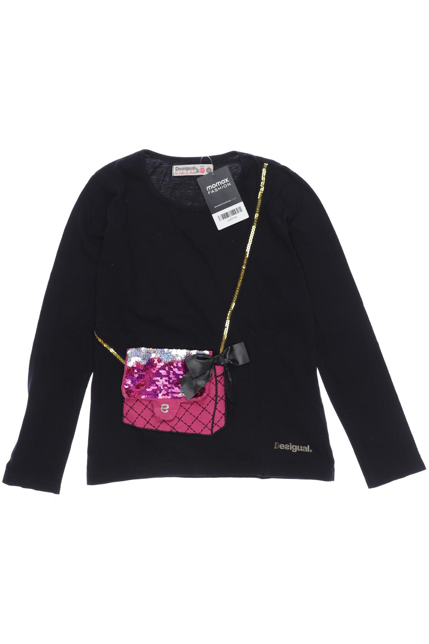 

Desigual Damen Langarmshirt, marineblau, Gr. 134