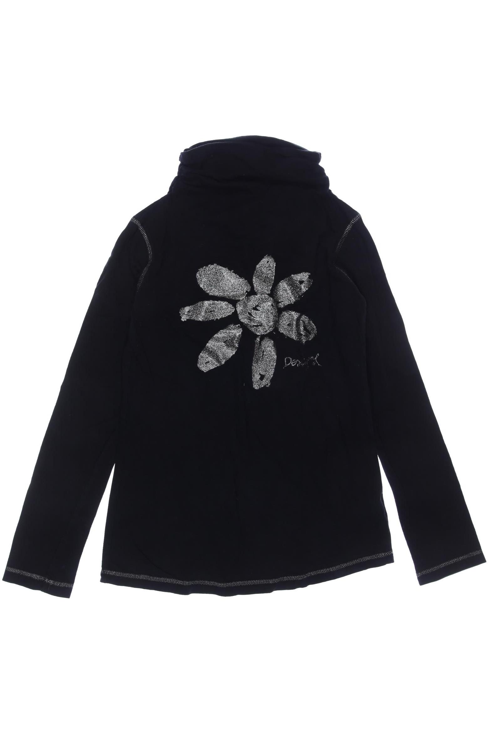

Desigual Damen Langarmshirt, schwarz, Gr. 152