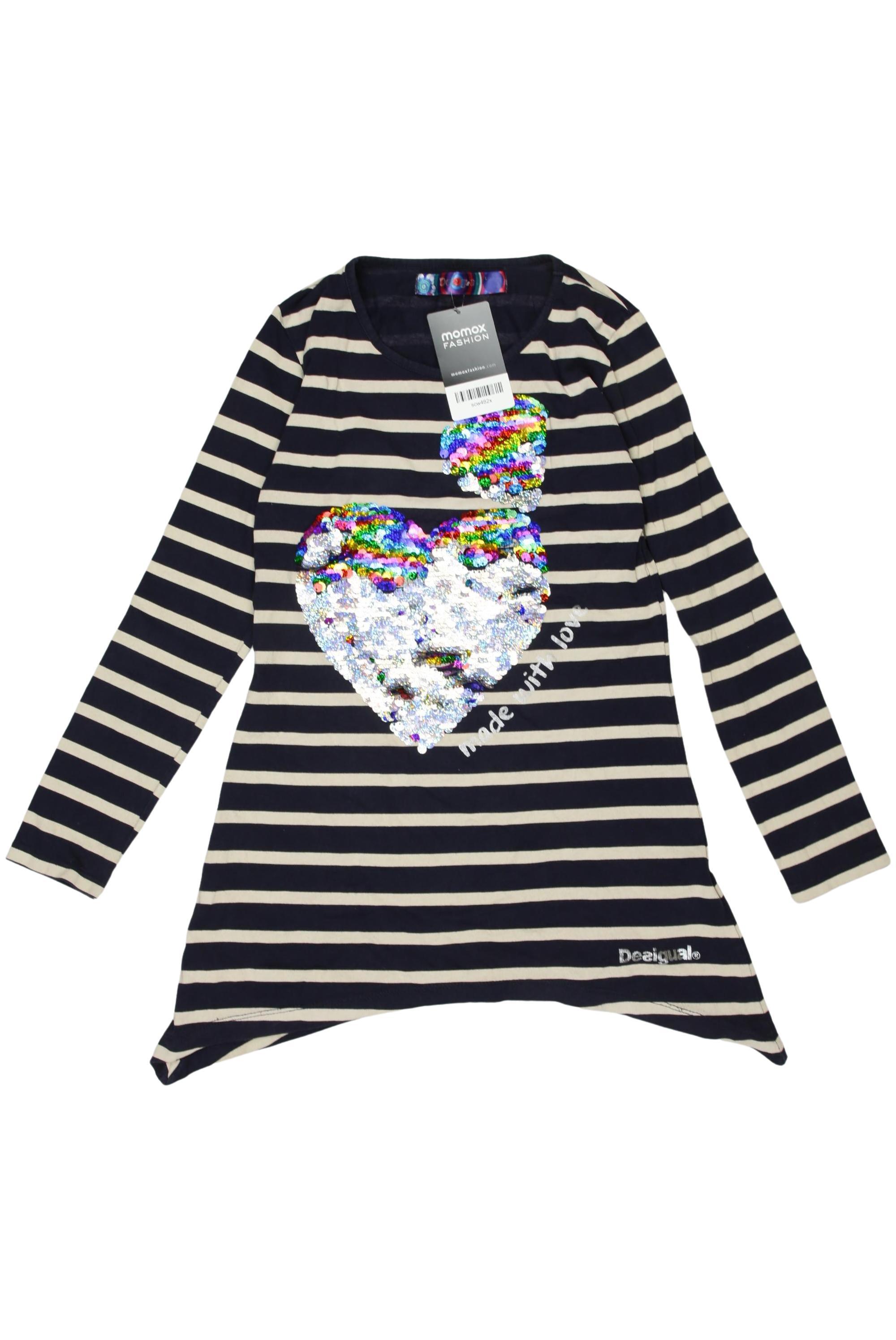 

Desigual Damen Langarmshirt, marineblau, Gr. 140