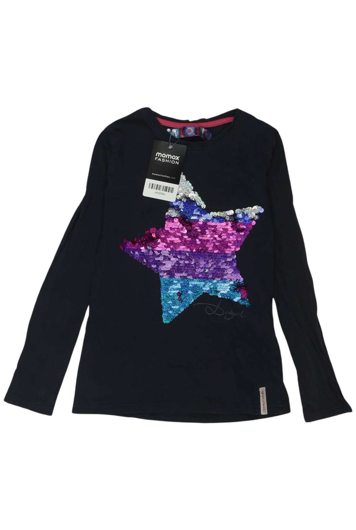 

Desigual Mädchen Langarmshirt, marineblau, Gr. 122/128