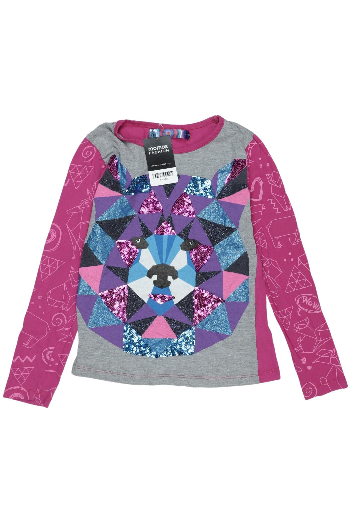 

Desigual Damen Langarmshirt, grau, Gr. 140