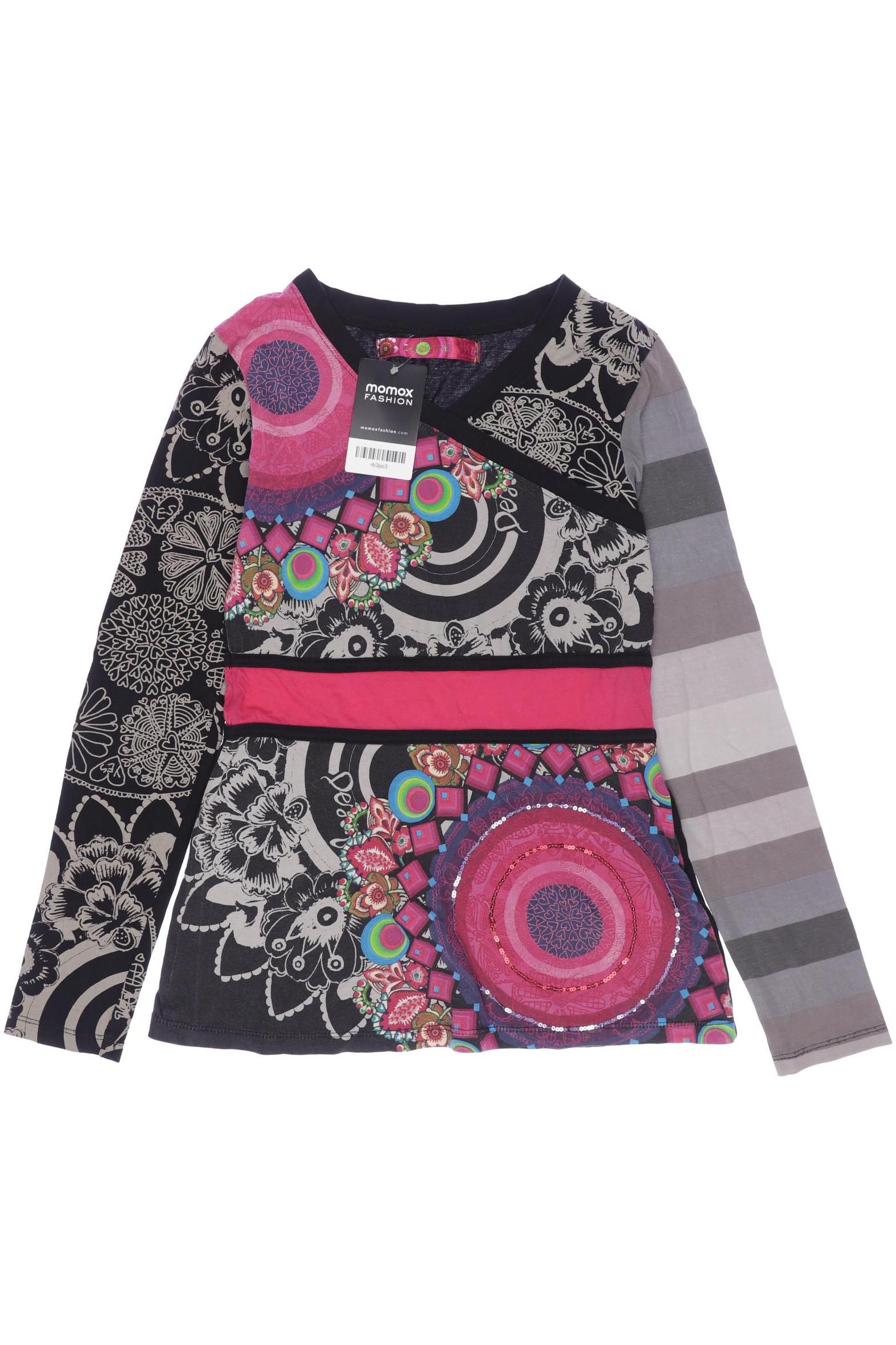 

Desigual Damen Langarmshirt, pink, Gr. 116