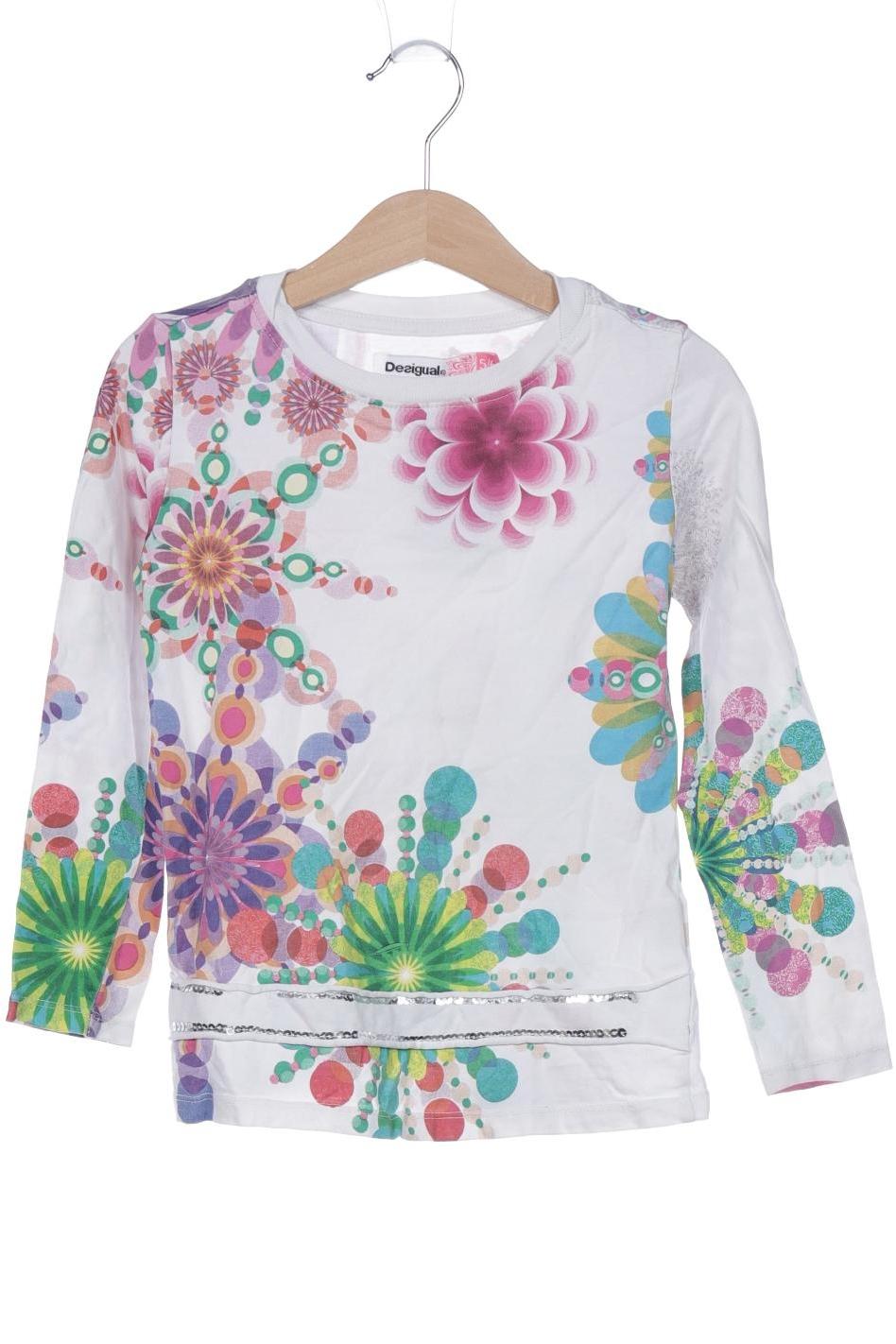 

Desigual Damen Langarmshirt, weiß, Gr. 116