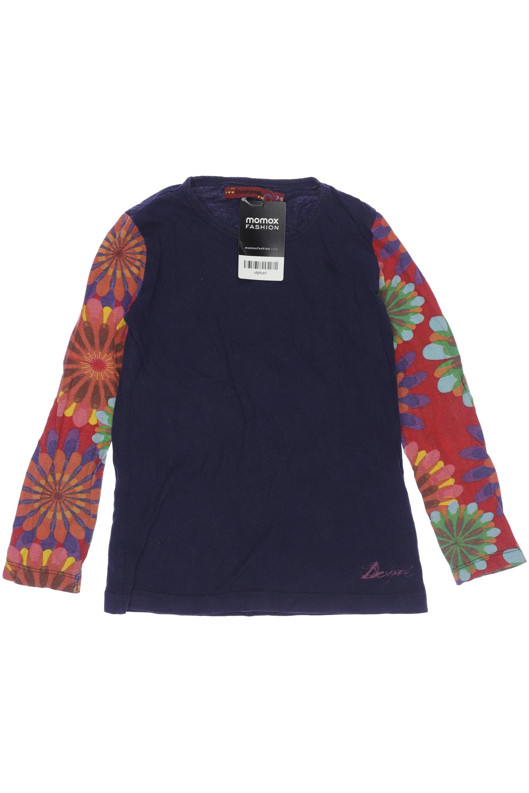 

Desigual Damen Langarmshirt, marineblau, Gr. 128