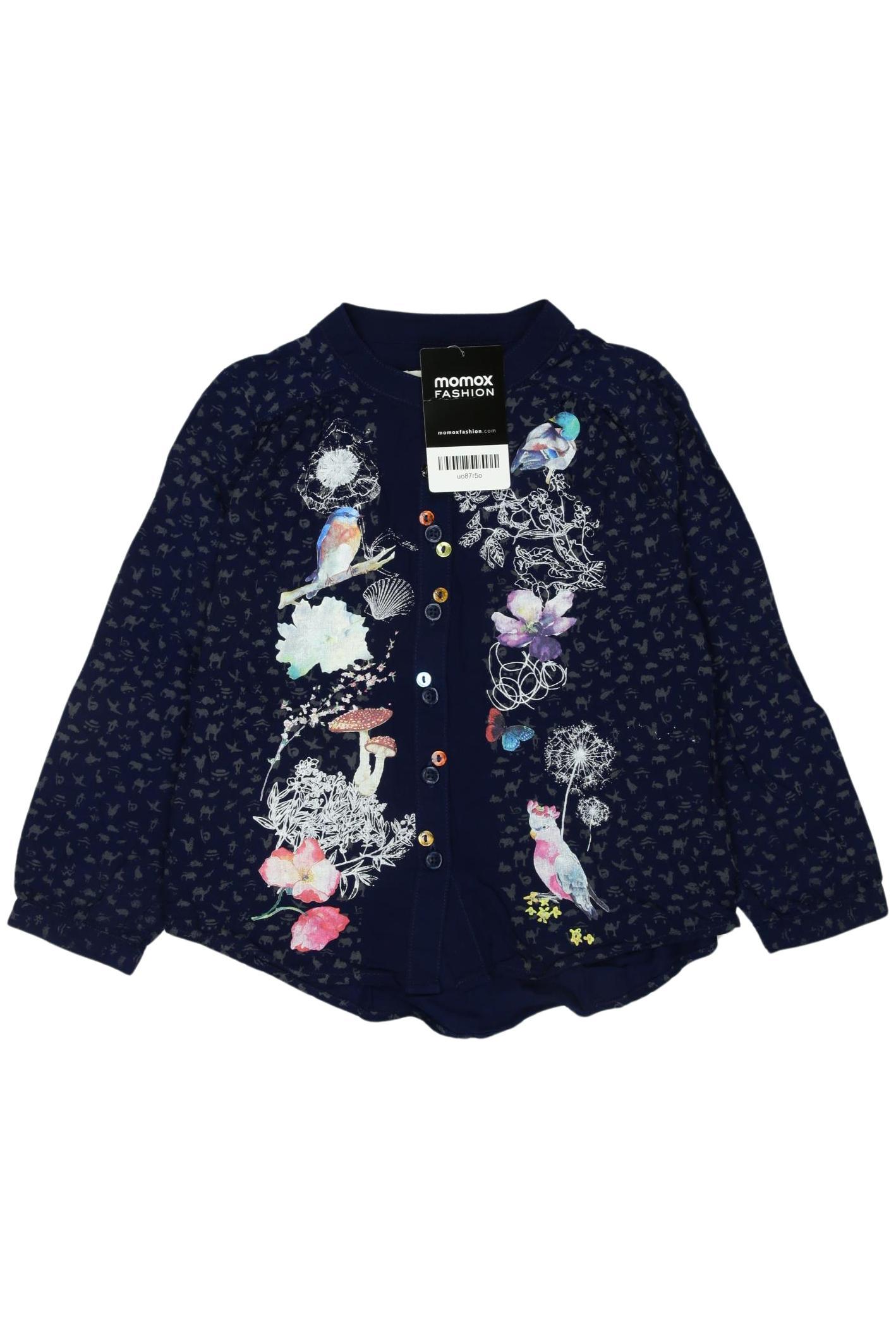 

Desigual Damen Langarmshirt, marineblau, Gr. 98/104