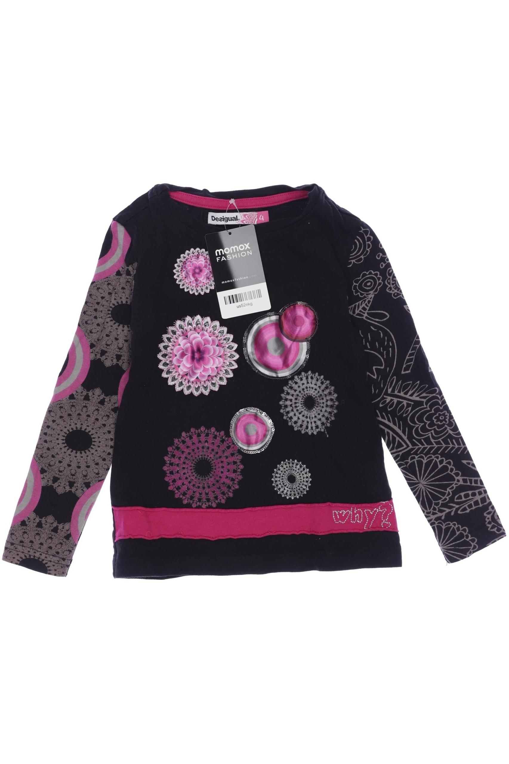 

Desigual Damen Langarmshirt, schwarz, Gr. 104