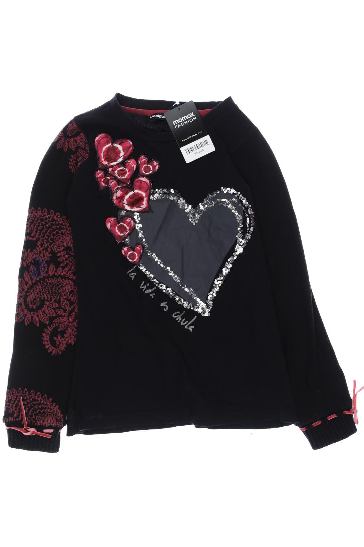 

Desigual Damen Langarmshirt, schwarz, Gr. 152