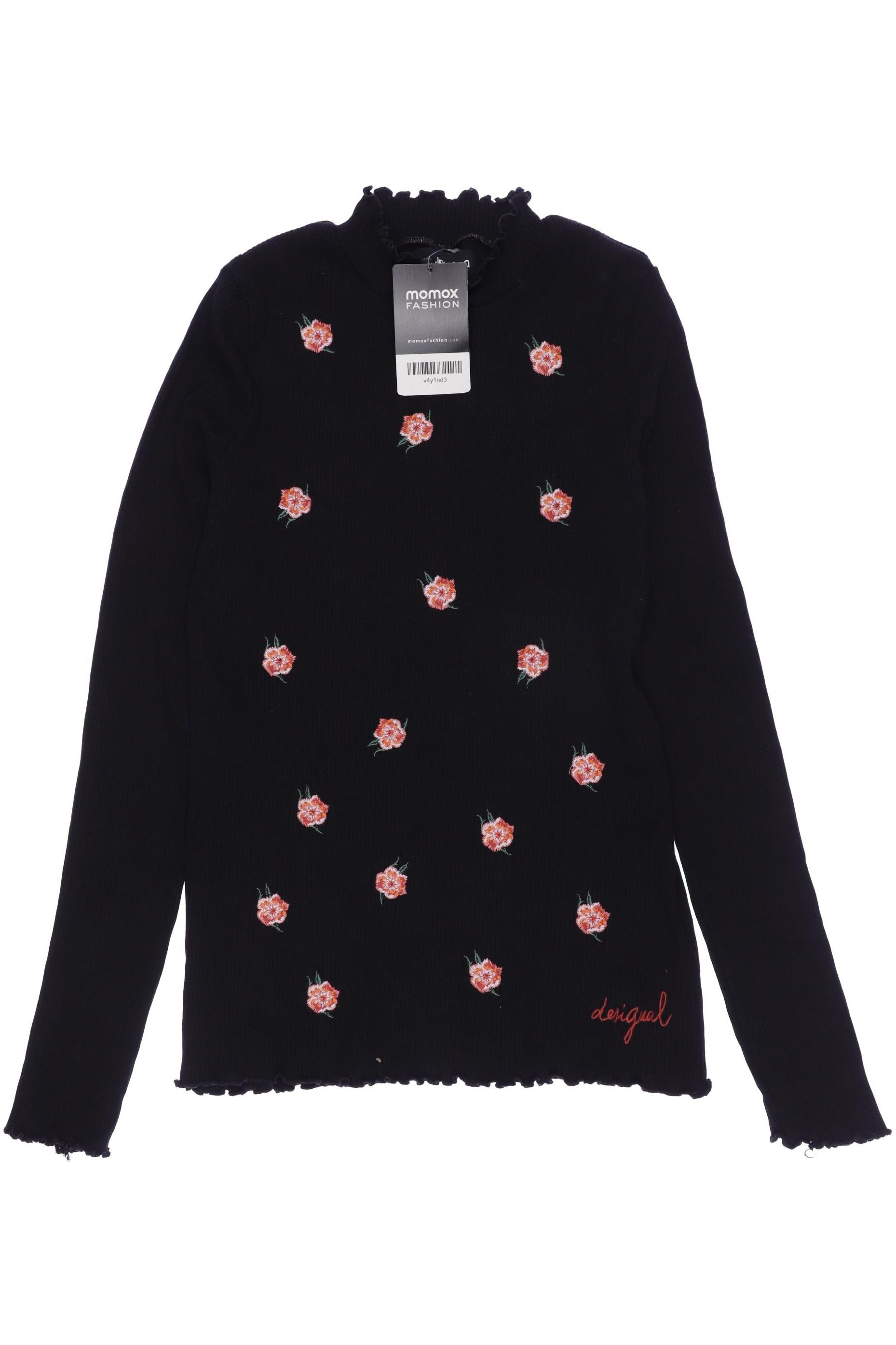 

Desigual Damen Langarmshirt, schwarz, Gr. 158