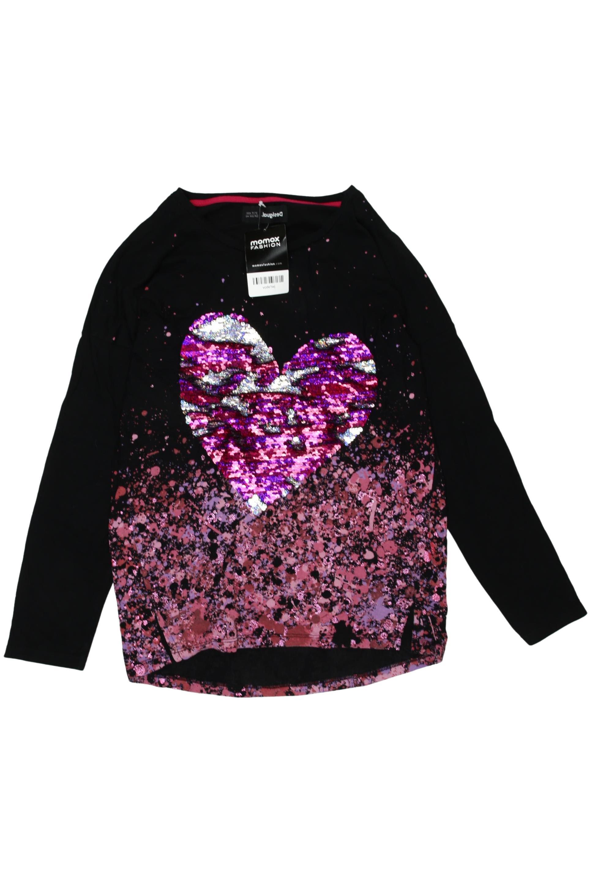 

Desigual Damen Langarmshirt, schwarz, Gr. 146/152