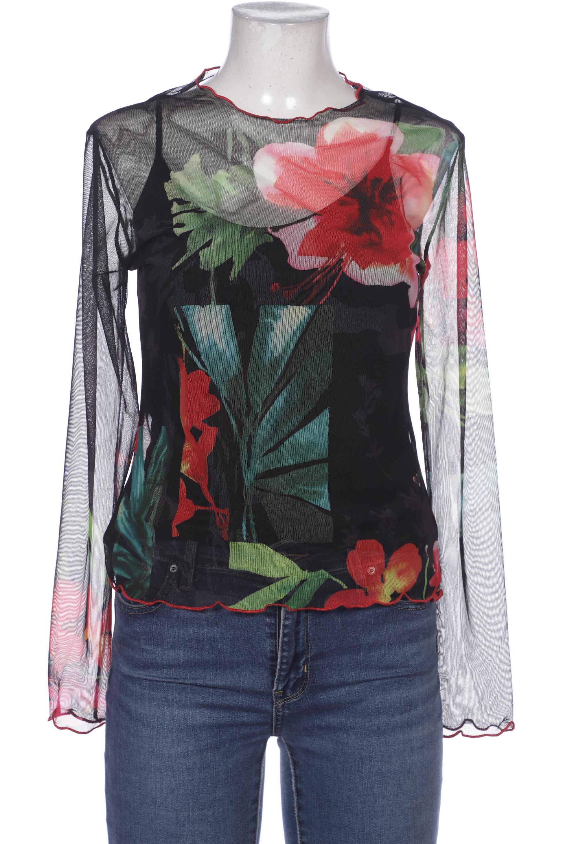 

Desigual Damen Langarmshirt, schwarz, Gr. 158