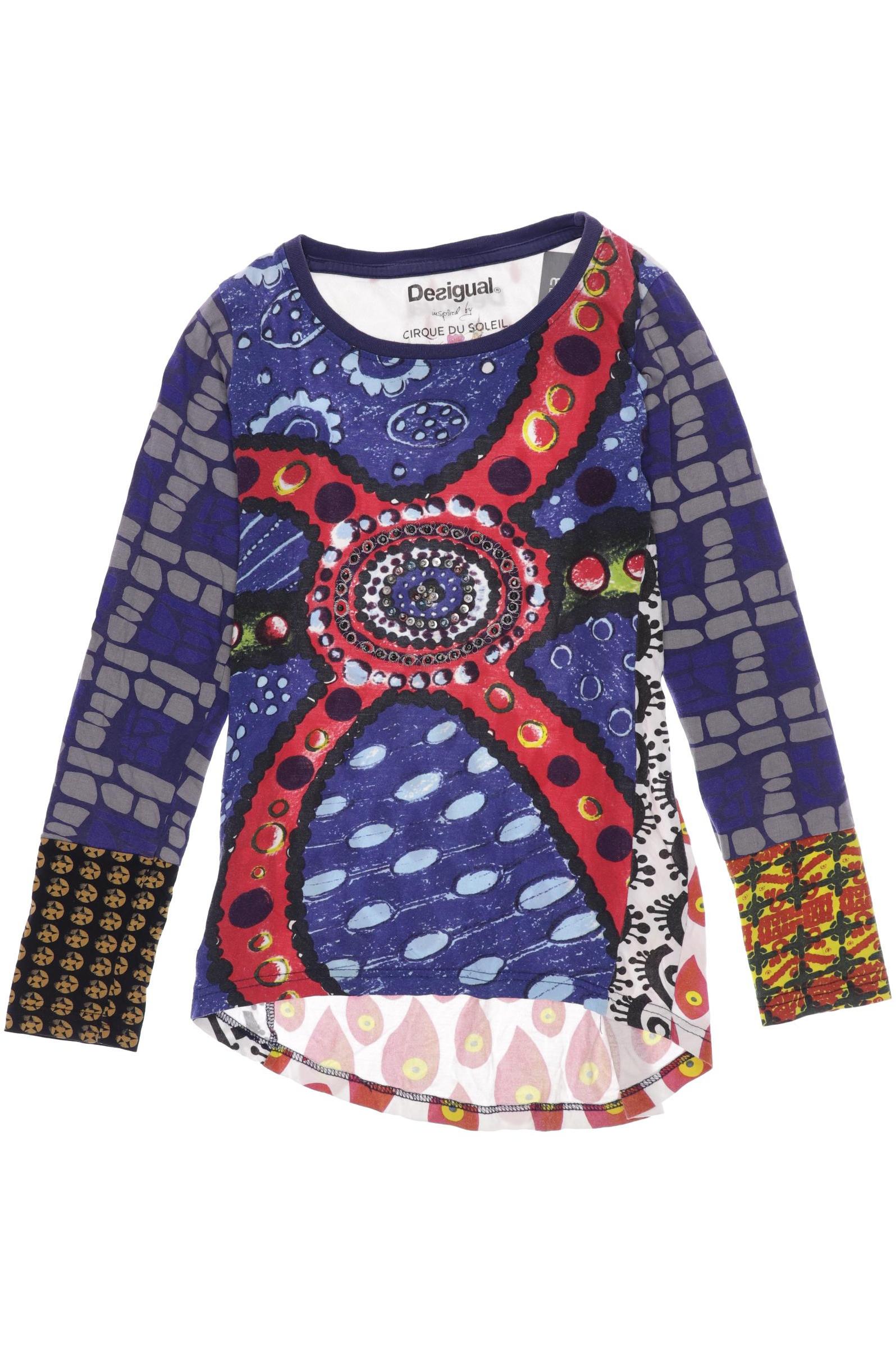 

Desigual Mädchen Langarmshirt, blau