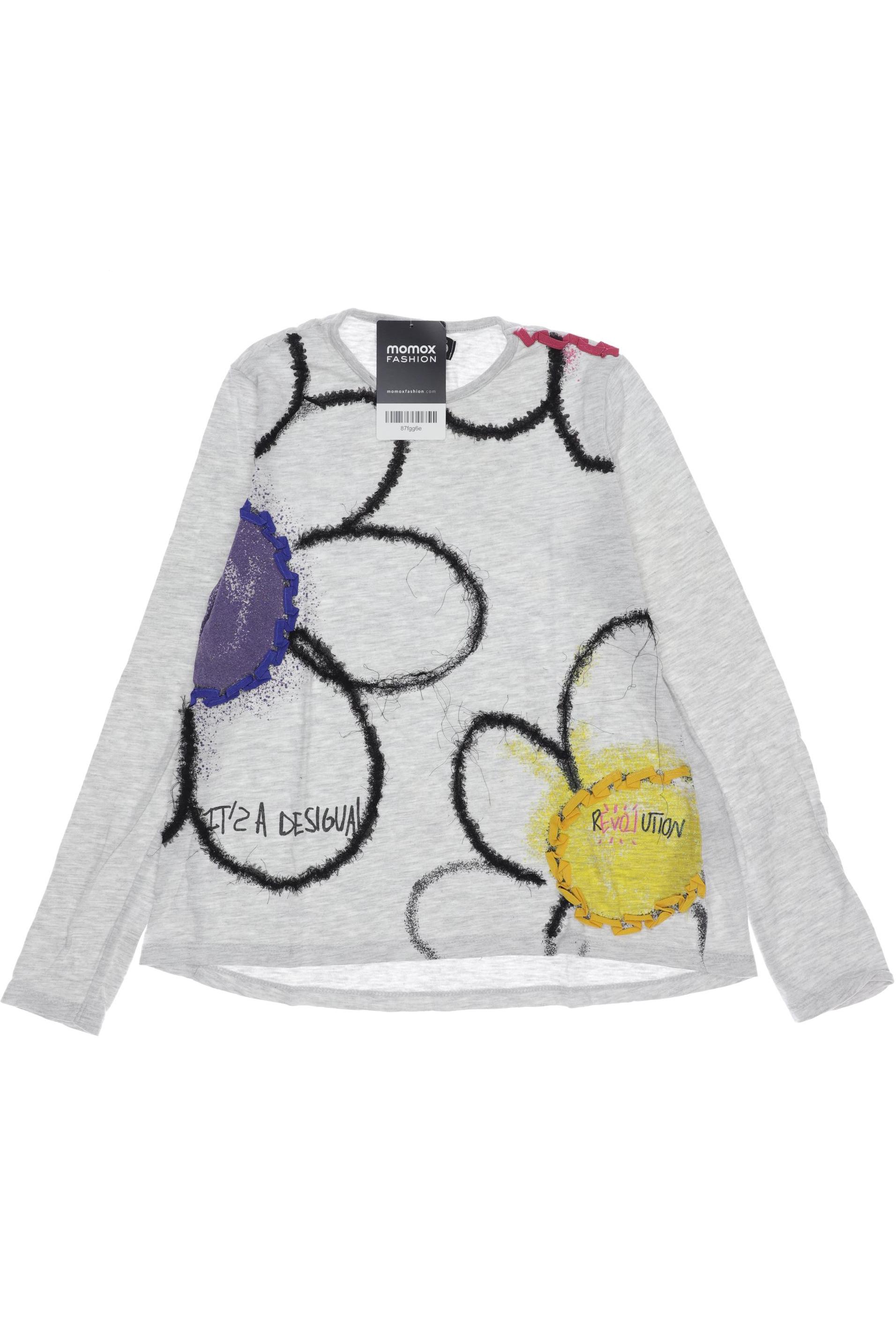 

Desigual Damen Langarmshirt, grau, Gr. 122