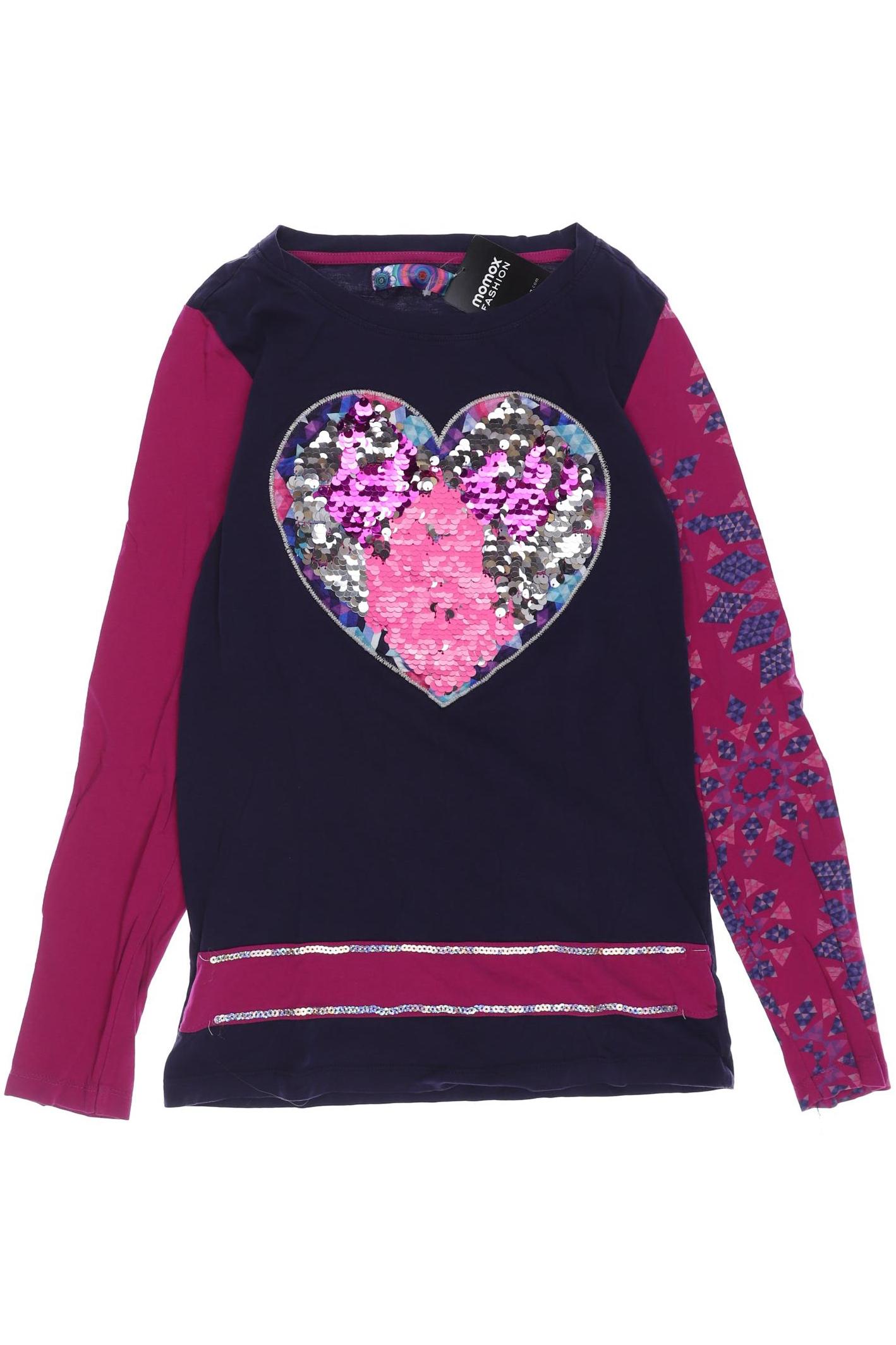 

Desigual Mädchen Langarmshirt, marineblau
