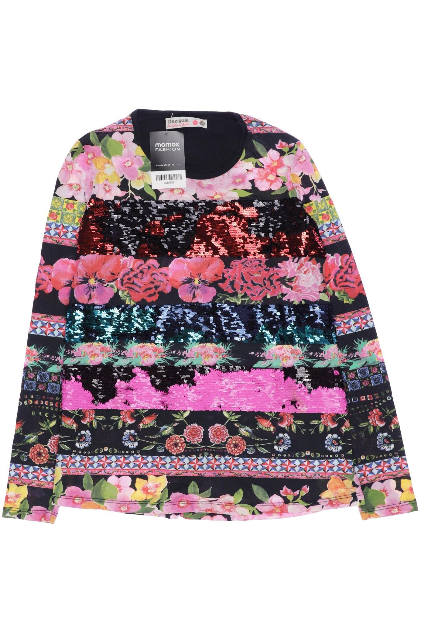 

Desigual Damen Langarmshirt, schwarz, Gr. 158/164