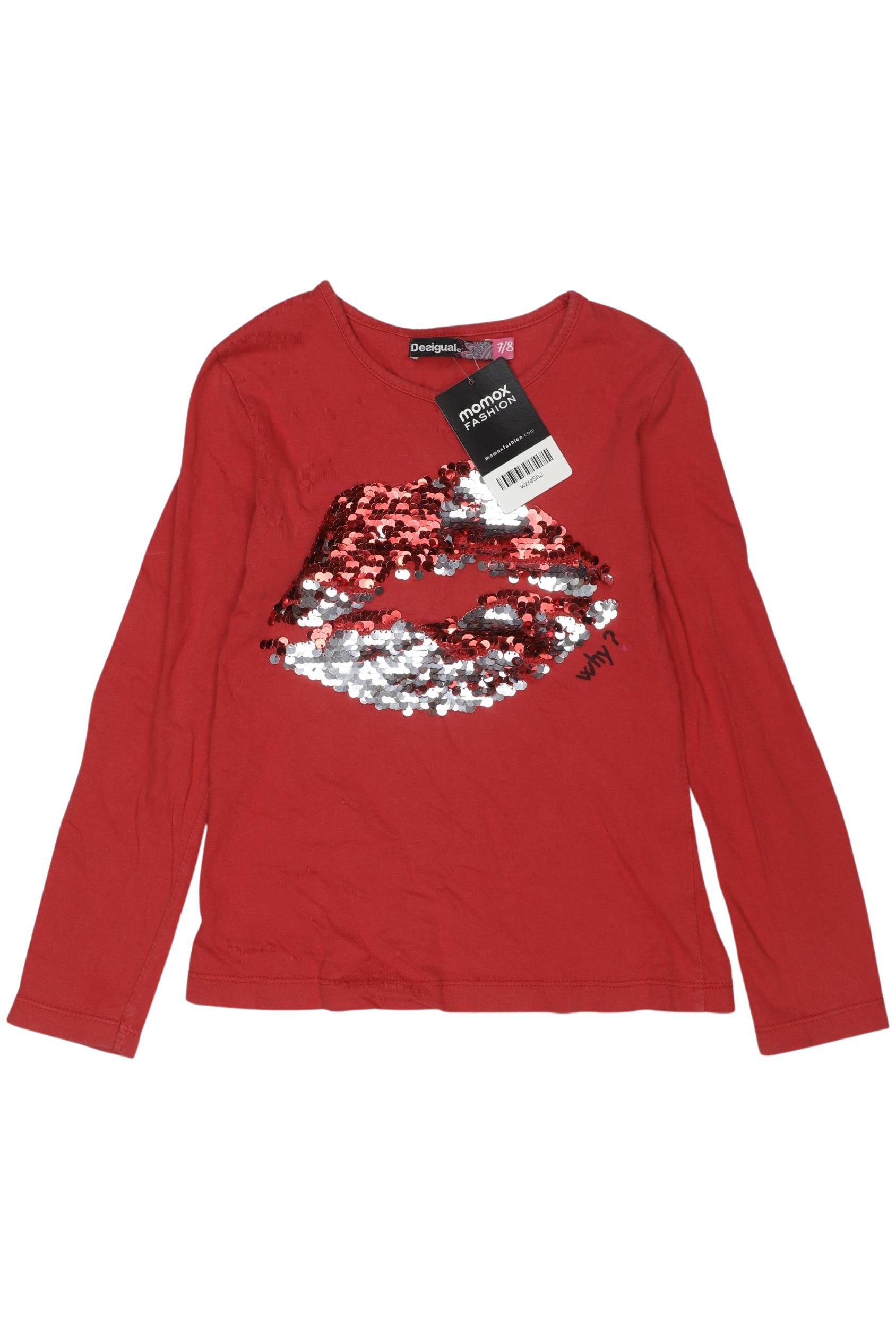 

Desigual Mädchen Langarmshirt, rot, Gr. 128