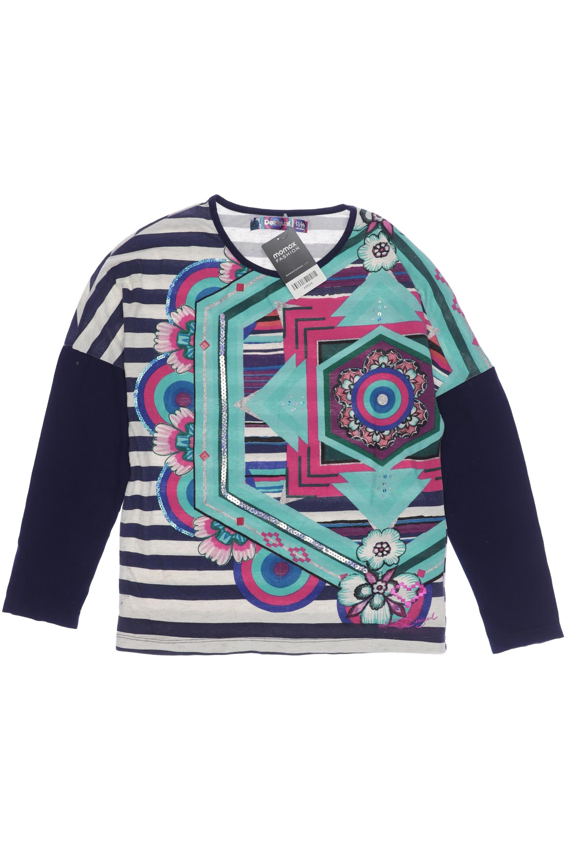 

Desigual Mädchen Langarmshirt, marineblau