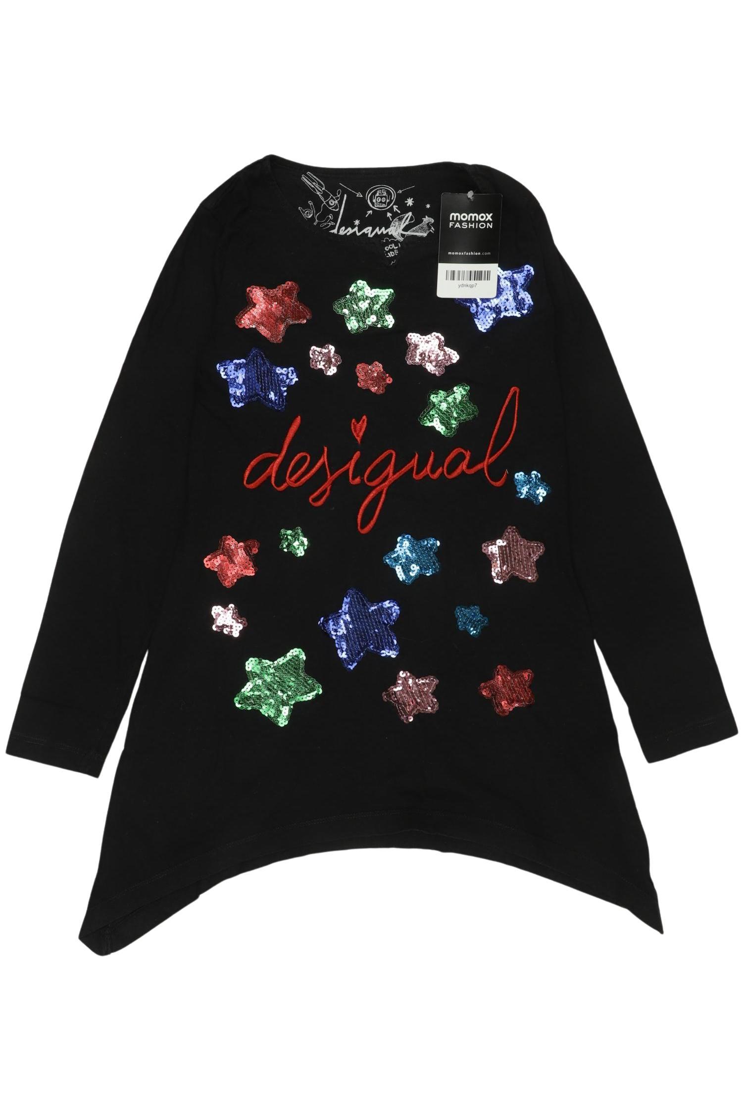 

Desigual Mädchen Langarmshirt, schwarz, Gr. 140