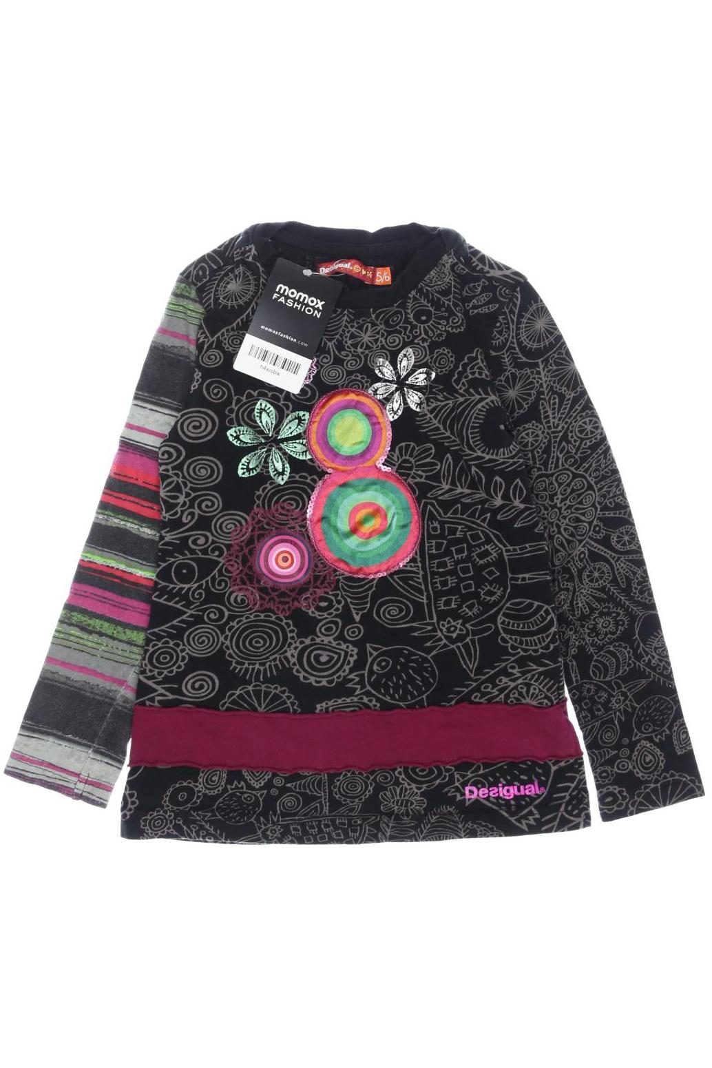 

Desigual Mädchen Langarmshirt, schwarz, Gr. 116