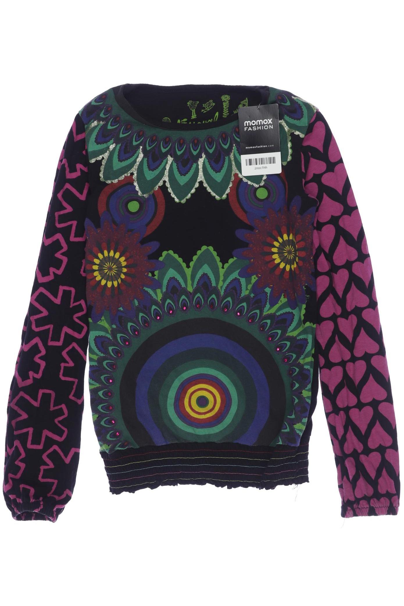 

Desigual Damen Langarmshirt, schwarz, Gr. 140