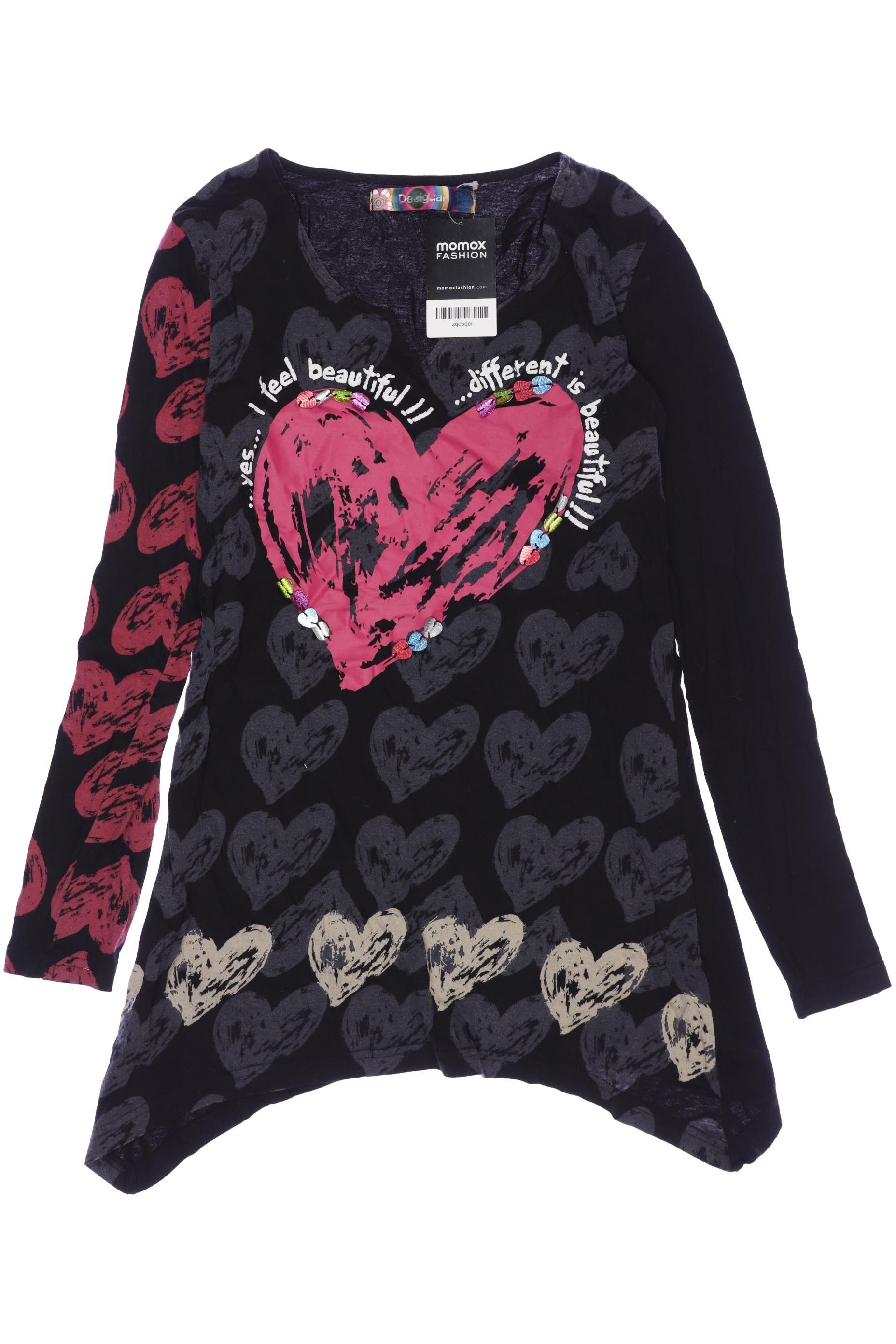 

Desigual Damen Langarmshirt, schwarz, Gr. 158/164