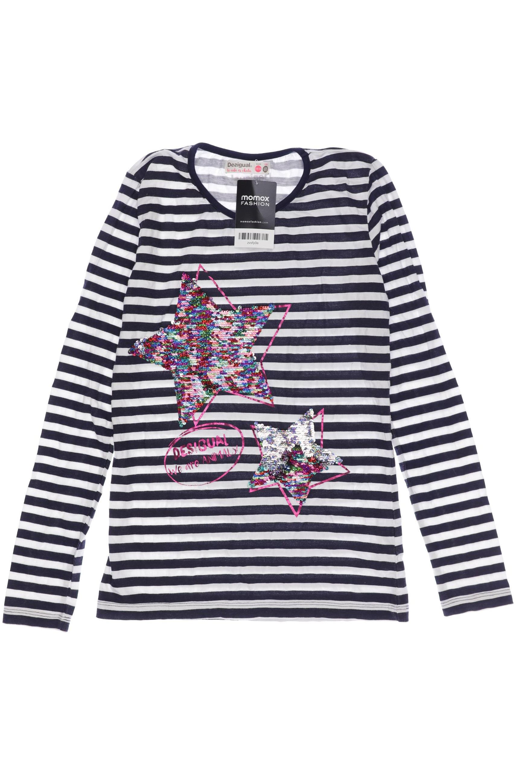 

Desigual Mädchen Langarmshirt, marineblau