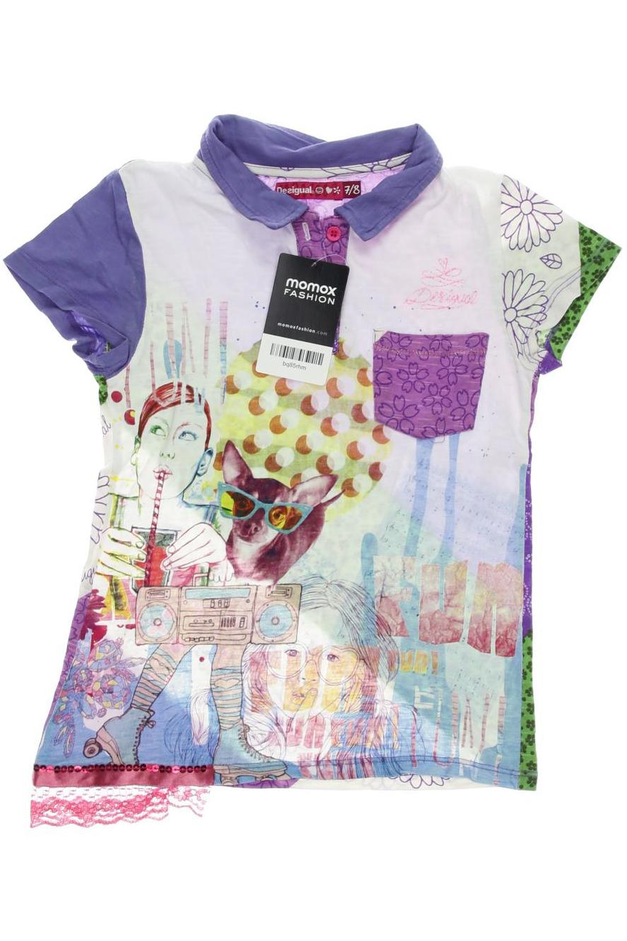 

Desigual Damen Poloshirt, flieder, Gr. 128